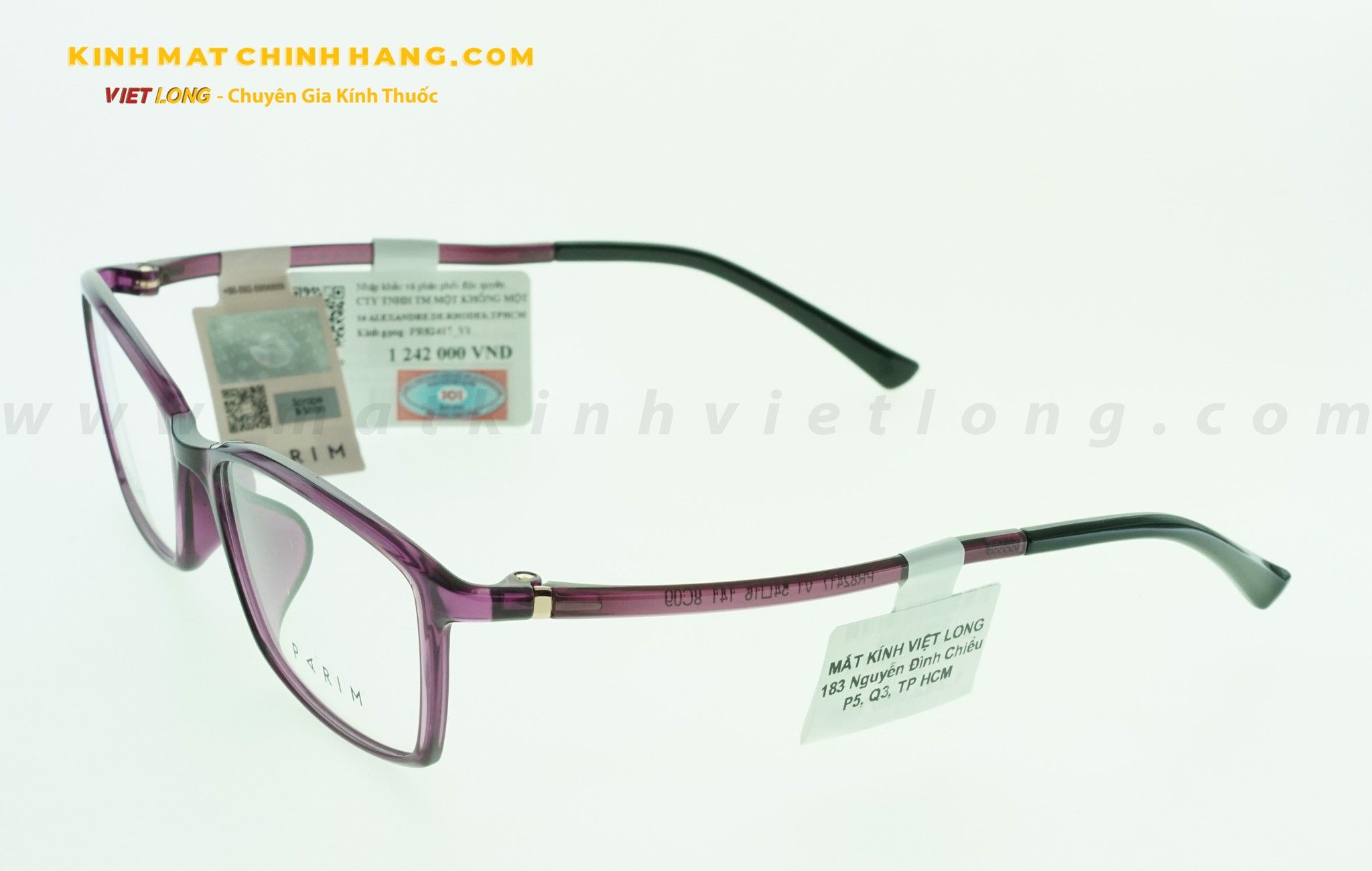  GỌNG KÍNH PARIM PR82417-V1 54-16 