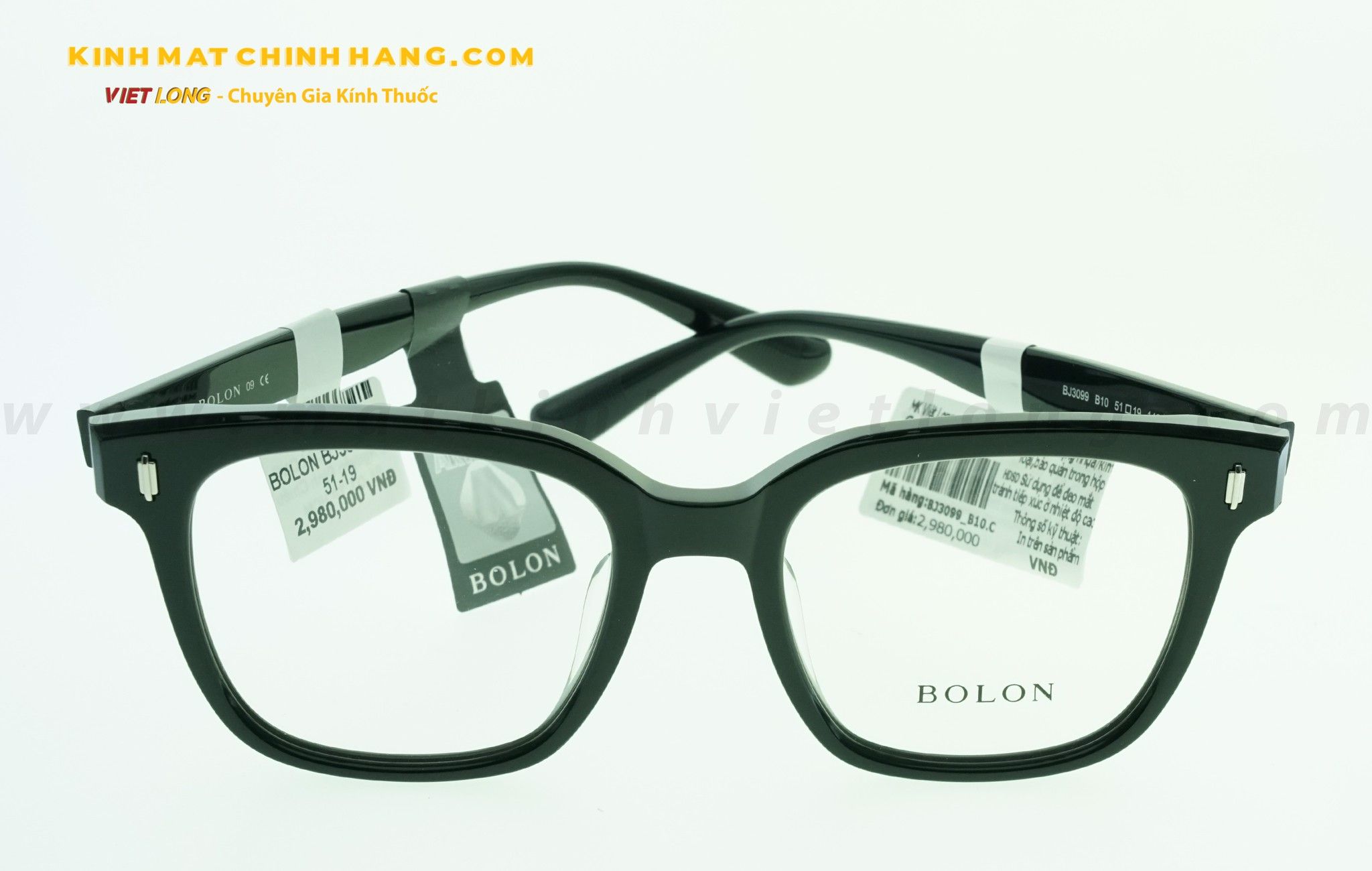  GỌNG KÍNH BOLON BJ3099-B10 51-19 