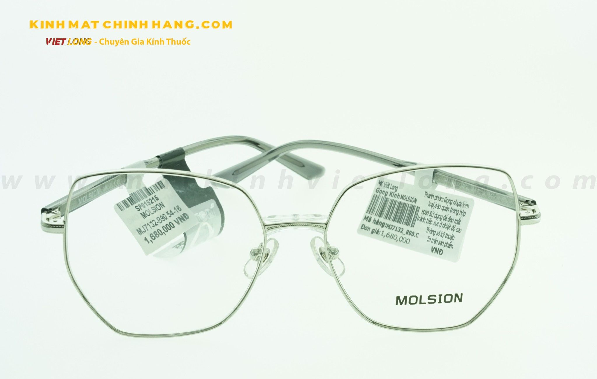  GỌNG KÍNH MOLSION MJ7132-B90 54-16 