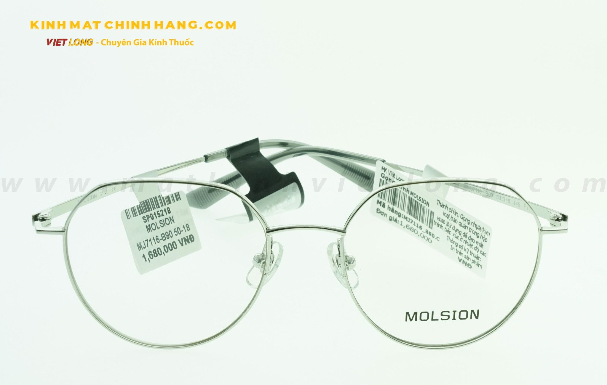  GỌNG KÍNH MOLSION MJ7116-B90 50-18 