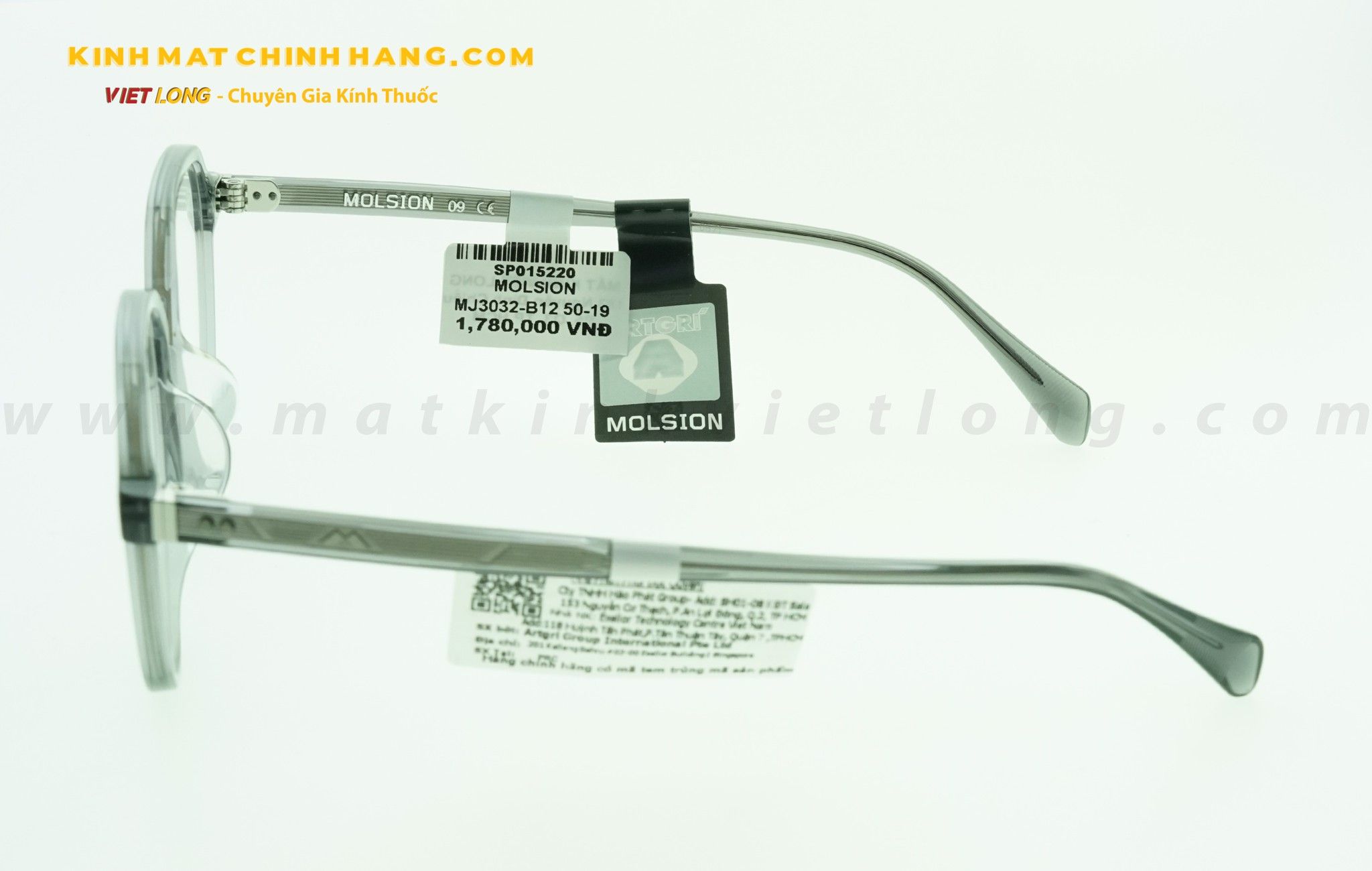  GỌNG KÍNH MOLSION MJ3032-B12 50-19 