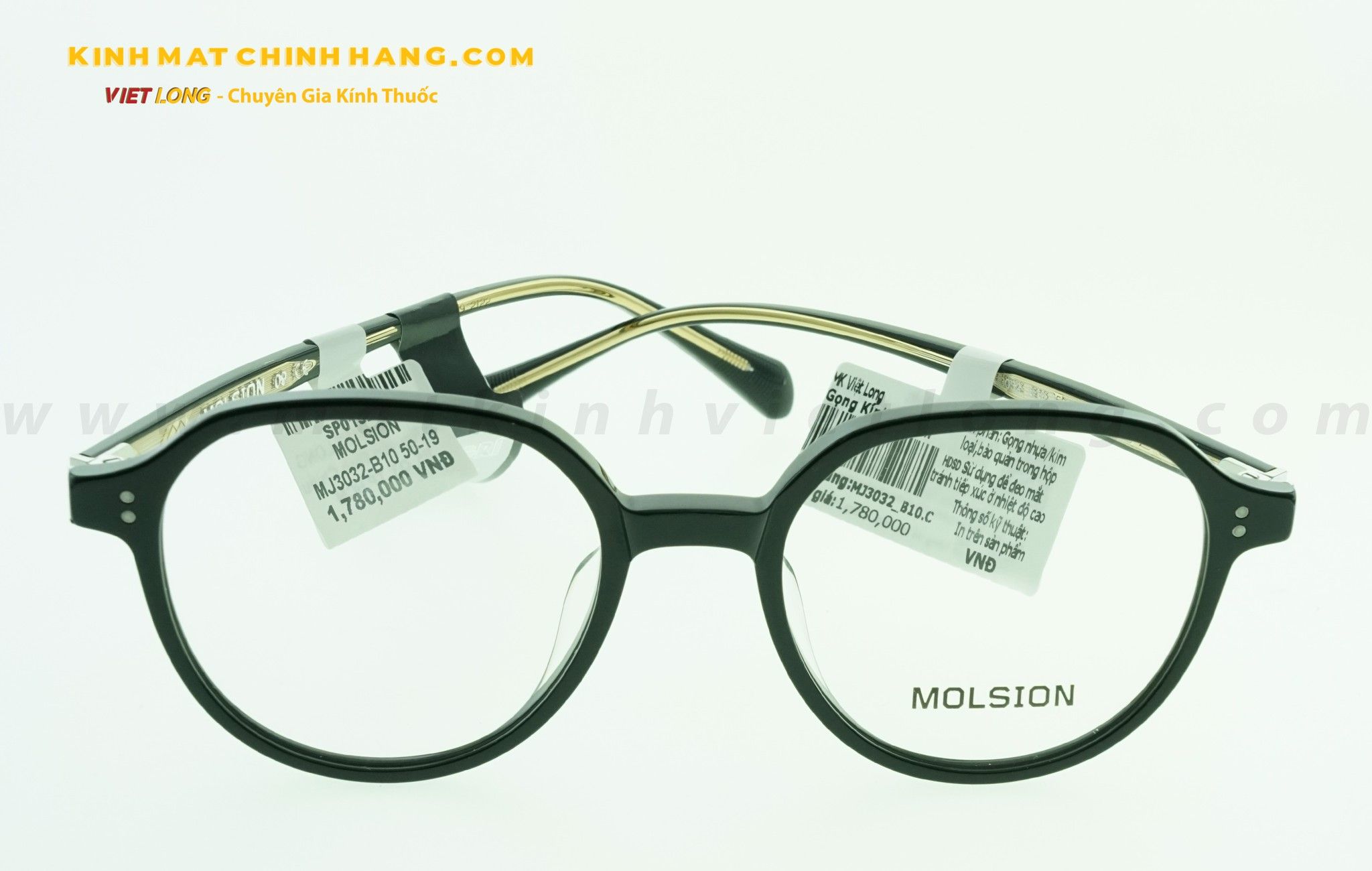  GỌNG KÍNH MOLSION MJ3032-B10 50-19 