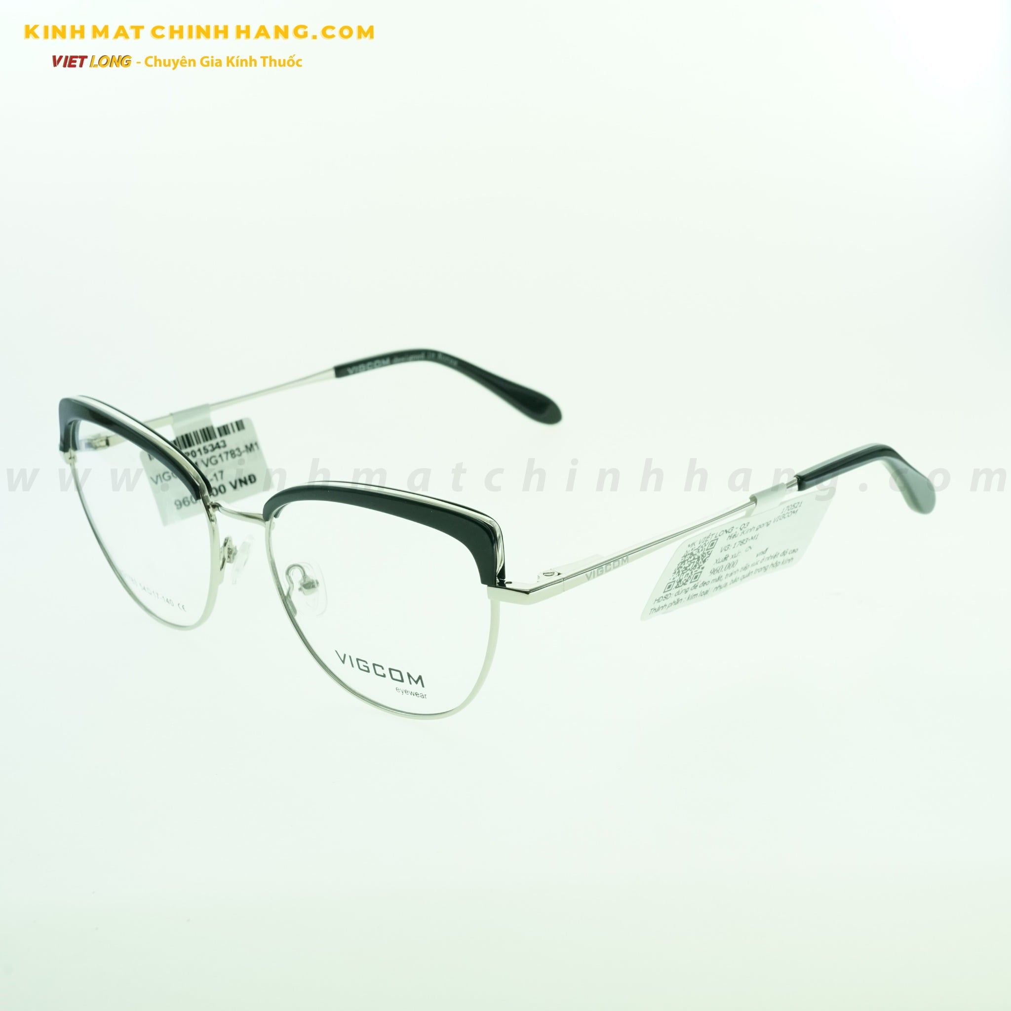  GỌNG KÍNH VIGCOM VG1783-M1 54-17 