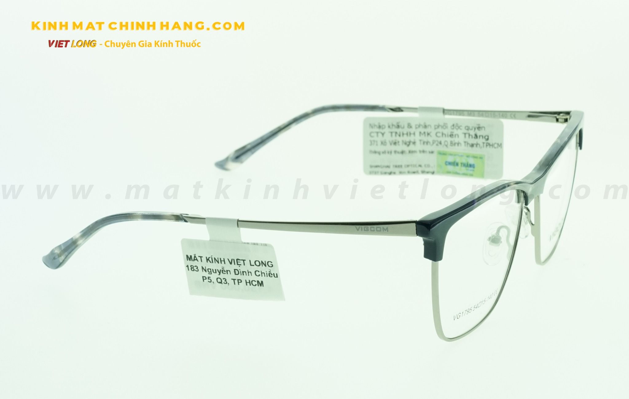  GỌNG KÍNH VIGCOM VG1795-M3 54-15 