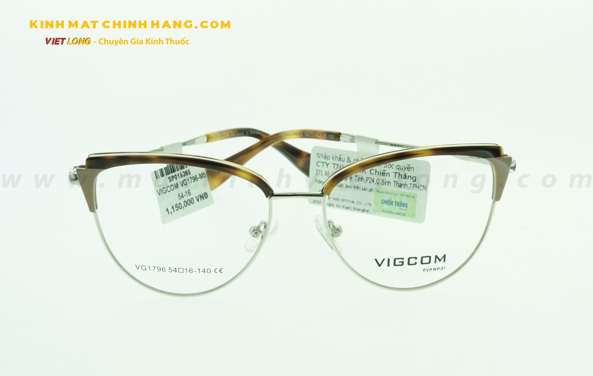  GỌNG KÍNH VIGCOM VG1796-M5 54-16 