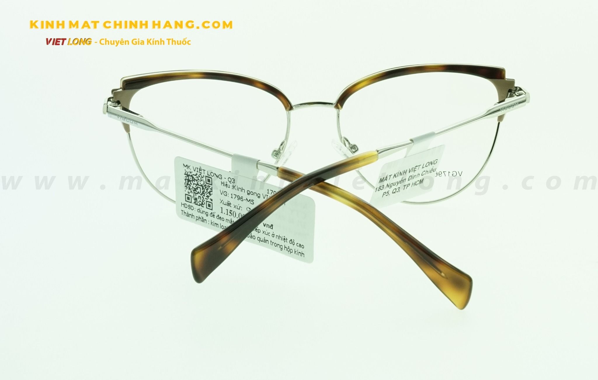  GỌNG KÍNH VIGCOM VG1796-M5 54-16 