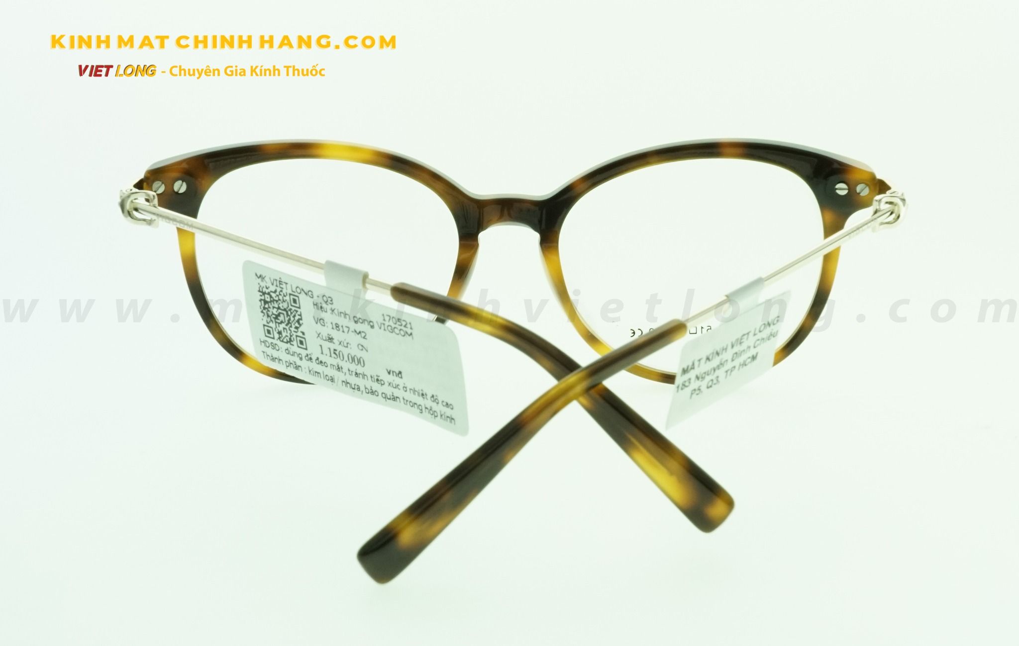  GỌNG KÍNH VIGCOM VG1817-M2 51-18 
