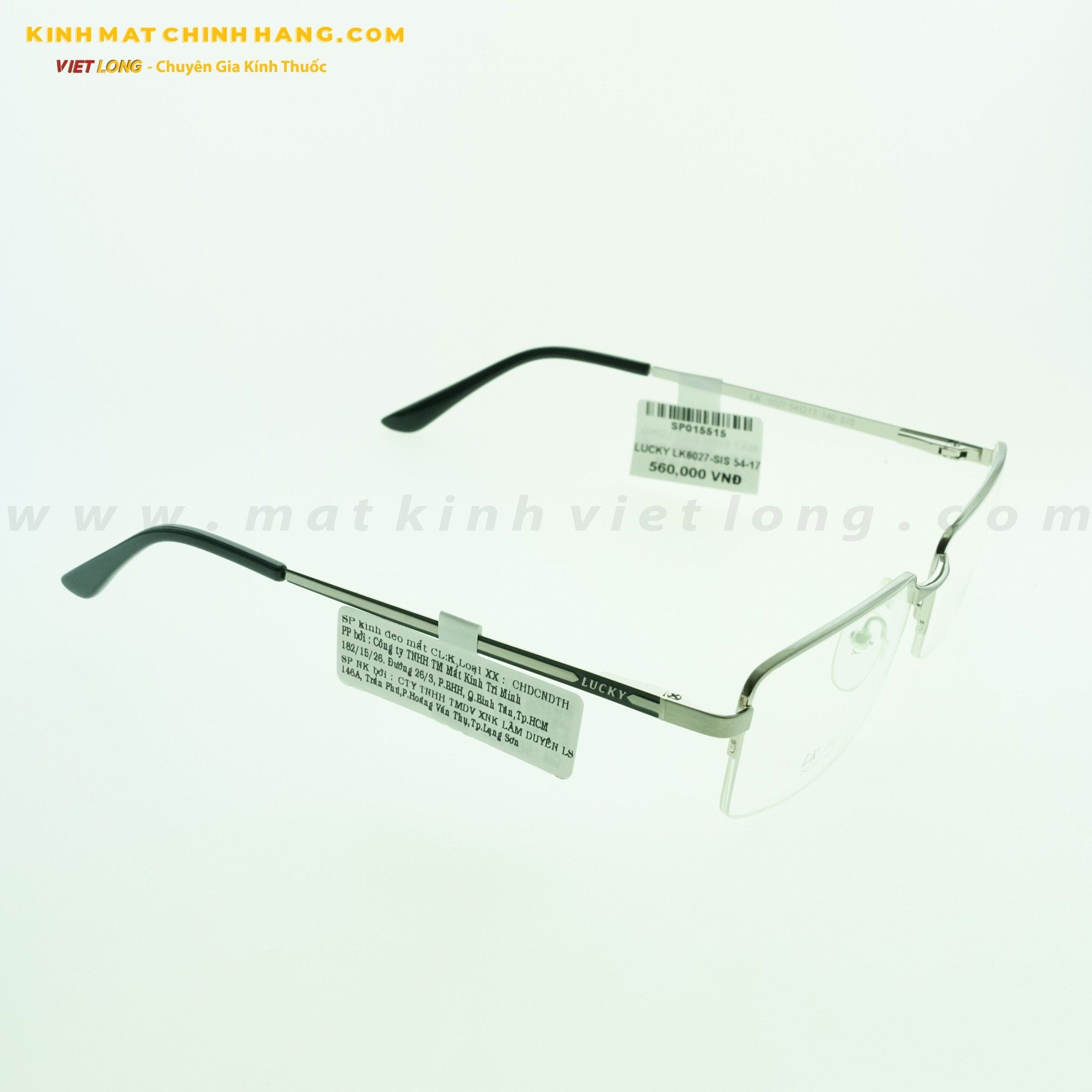  GỌNG KÍNH LUCKY LK6027-SIS 54-17 