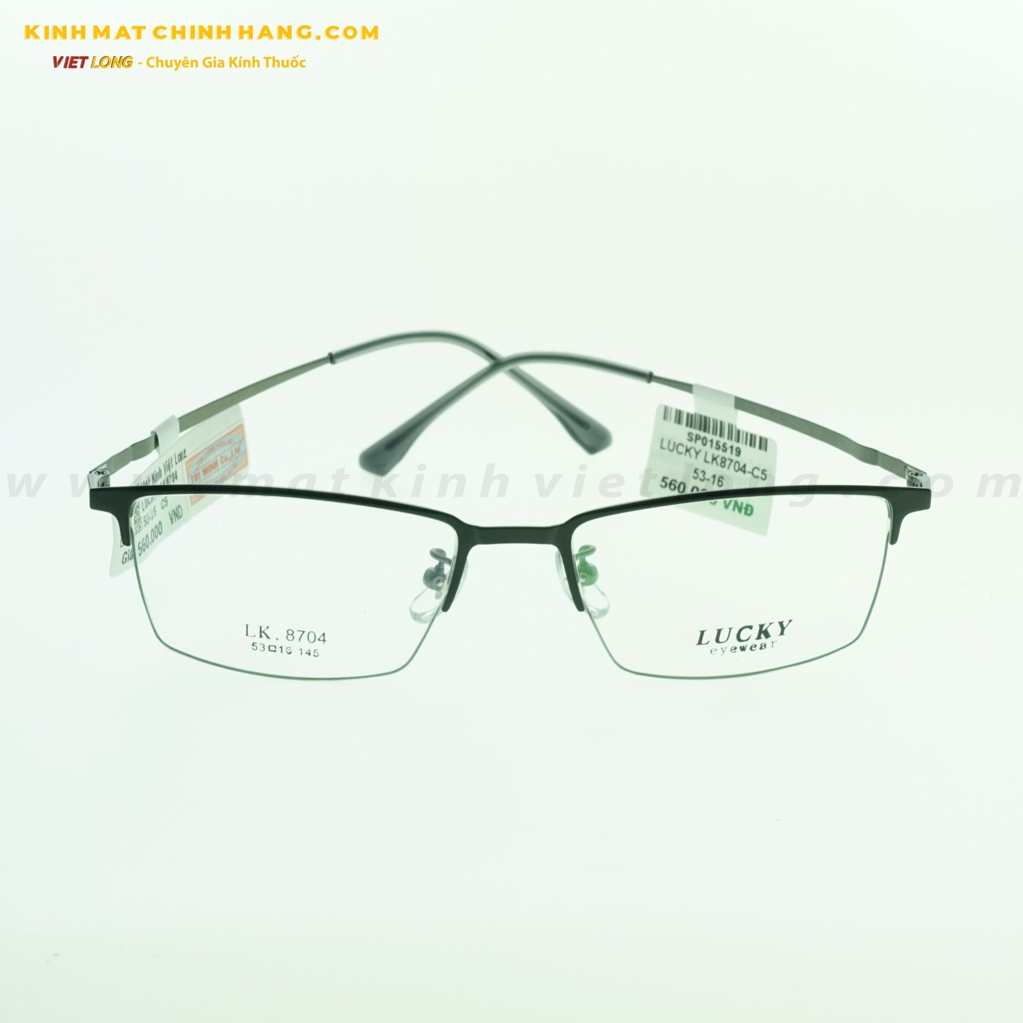  GỌNG KÍNH LUCKY LK8704-C5 53-16 