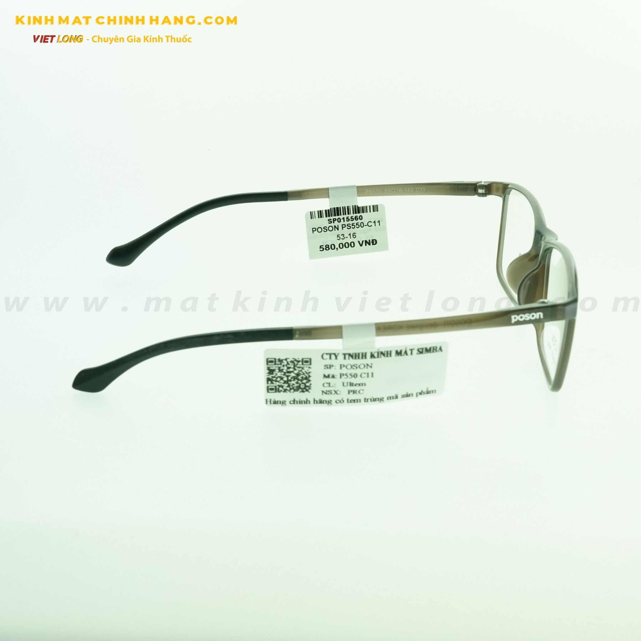  GỌNG KÍNH POSON PS550-C11 53-16 