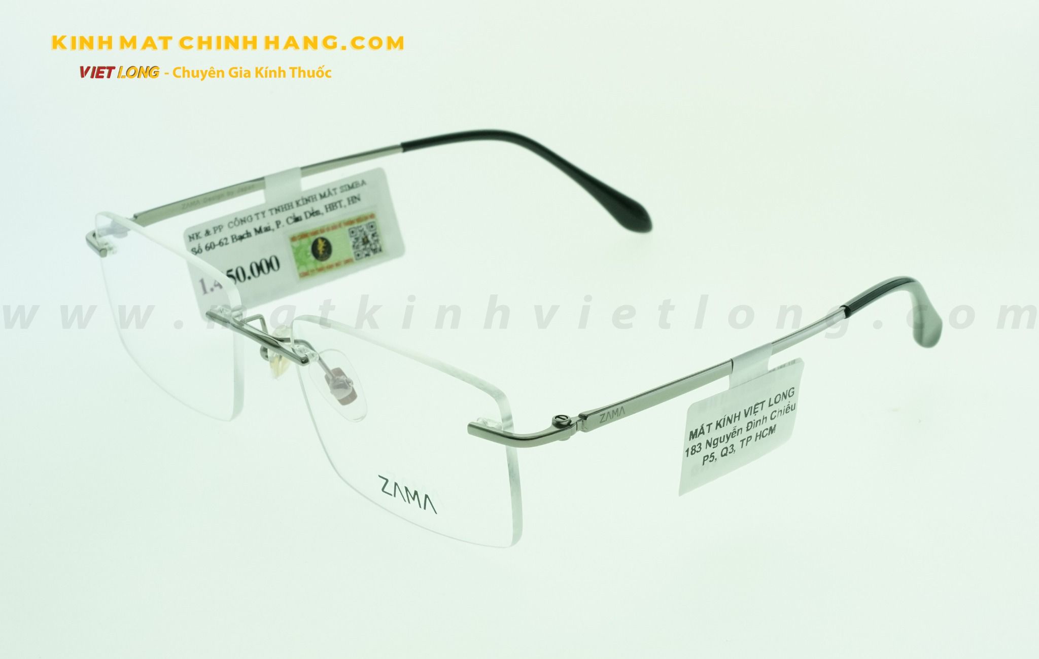  GỌNG KÍNH ZAMA ZB80158-C06 54-18 