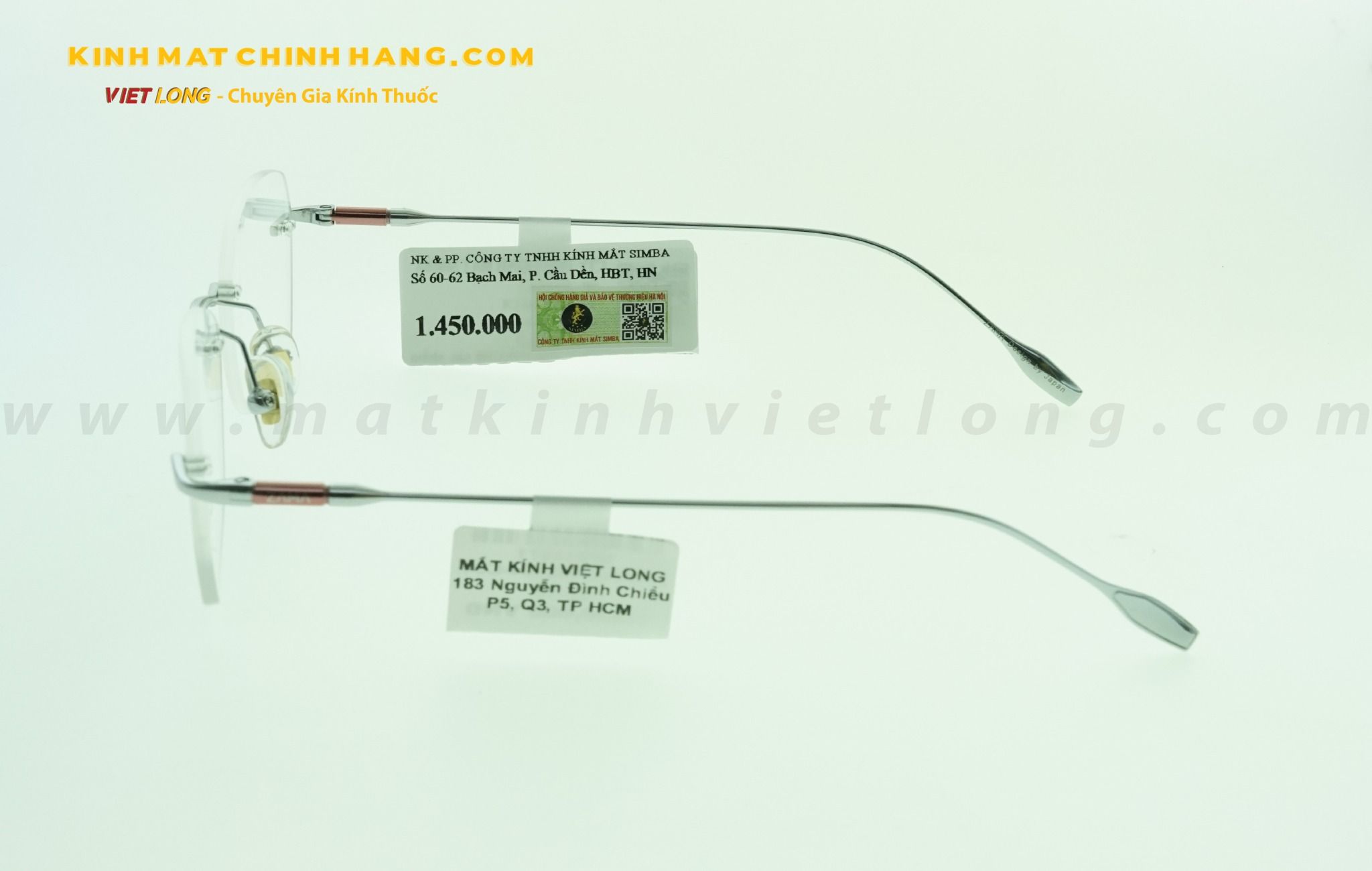  GỌNG KÍNH ZAMA ZB80164-C04 52-18 