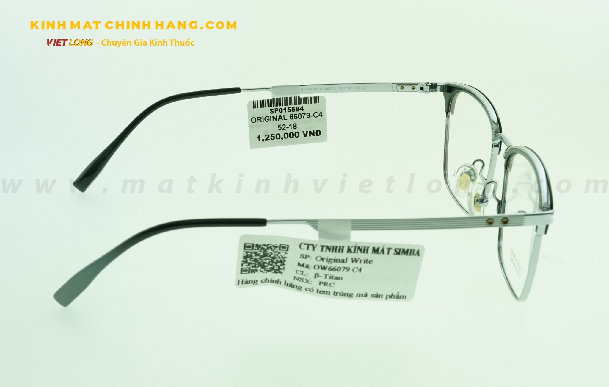  GỌNG KÍNH ORIGINAL 66079-C4 52-18 