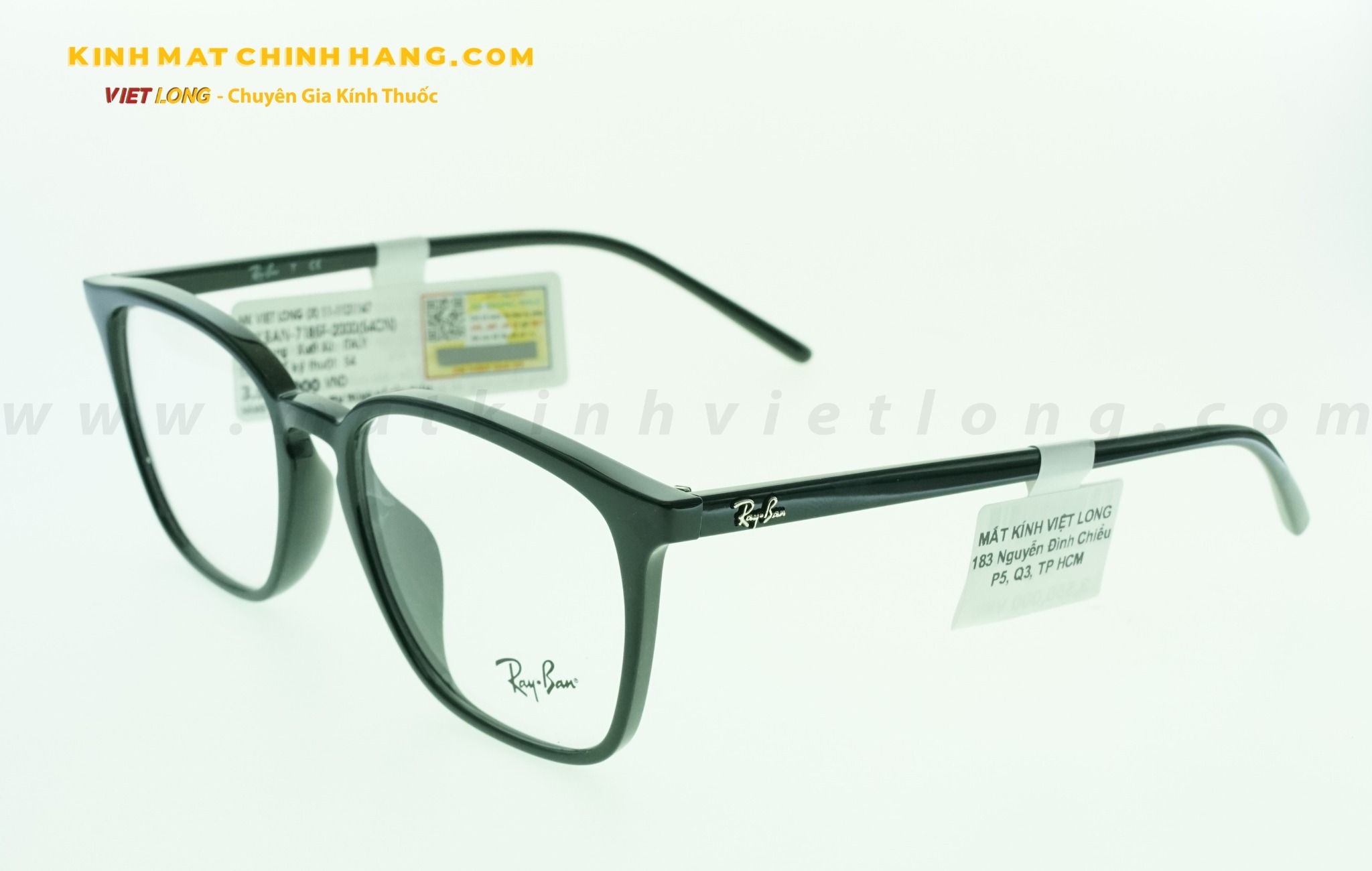  GỌNG KÍNH RAYBAN RB7185F-2000 54-18 