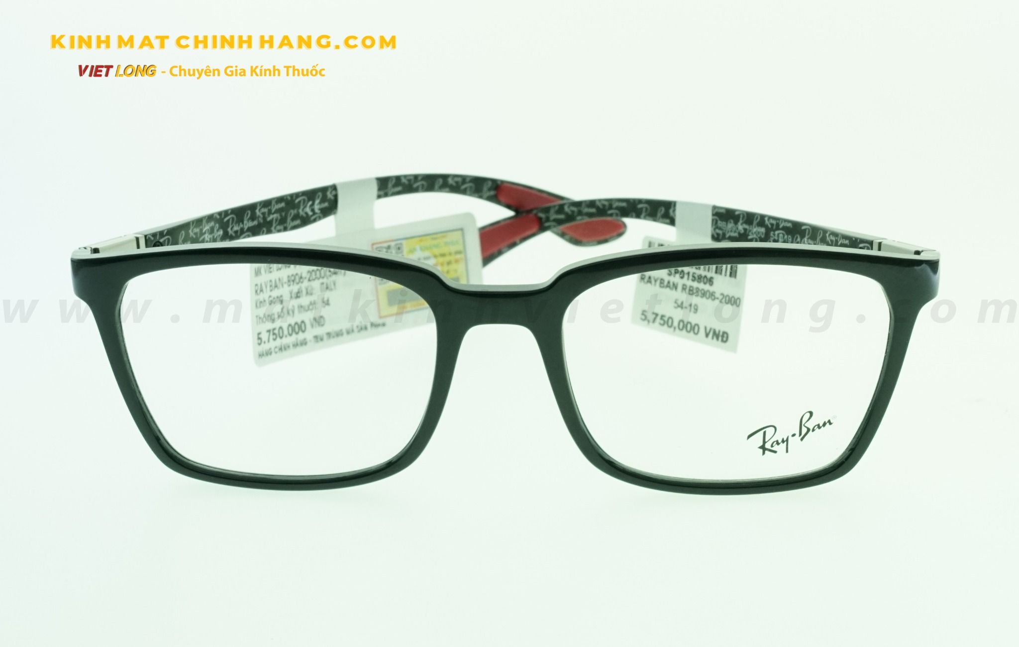  GỌNG KÍNH RAYBAN RB8906-2000 54-19 