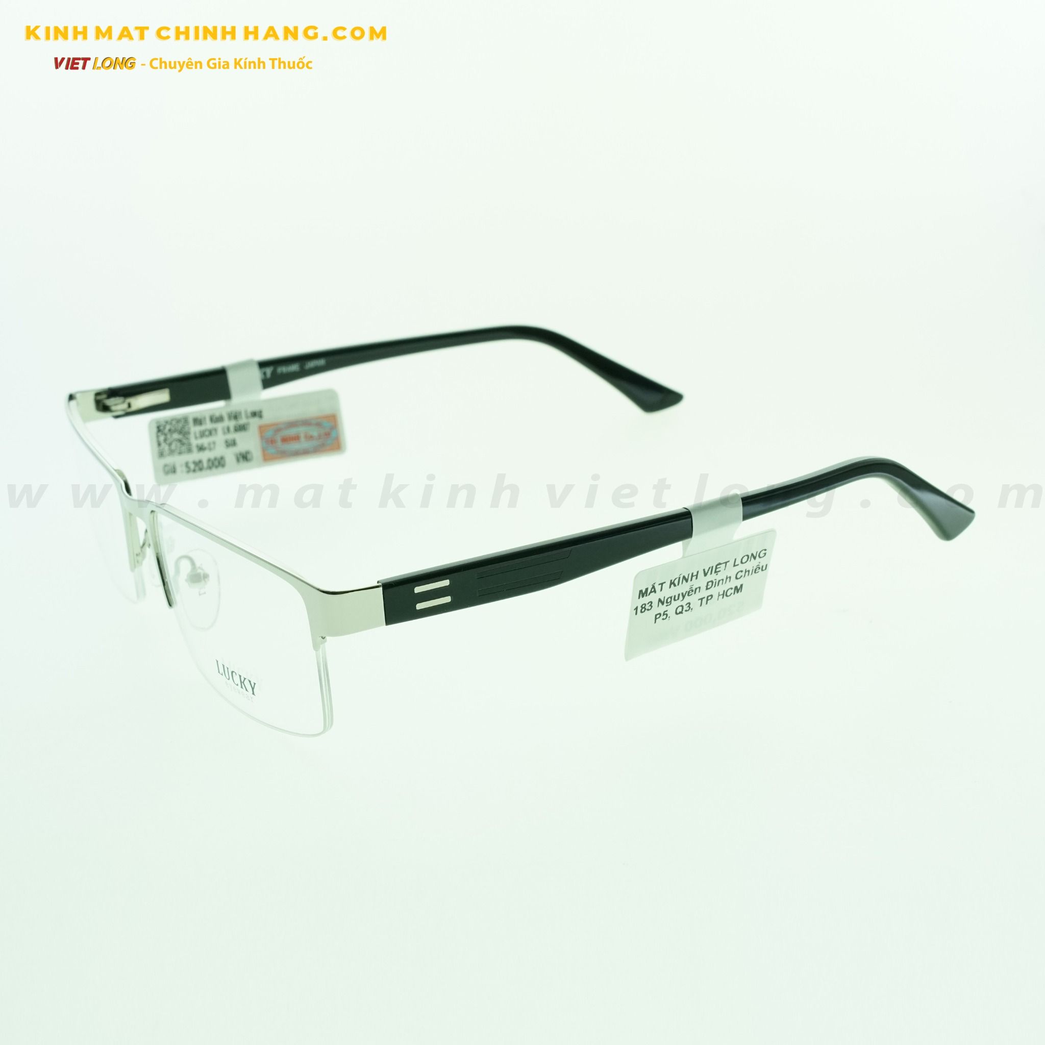  GỌNG KÍNH LUCKY LK6007-SIA 56-17 