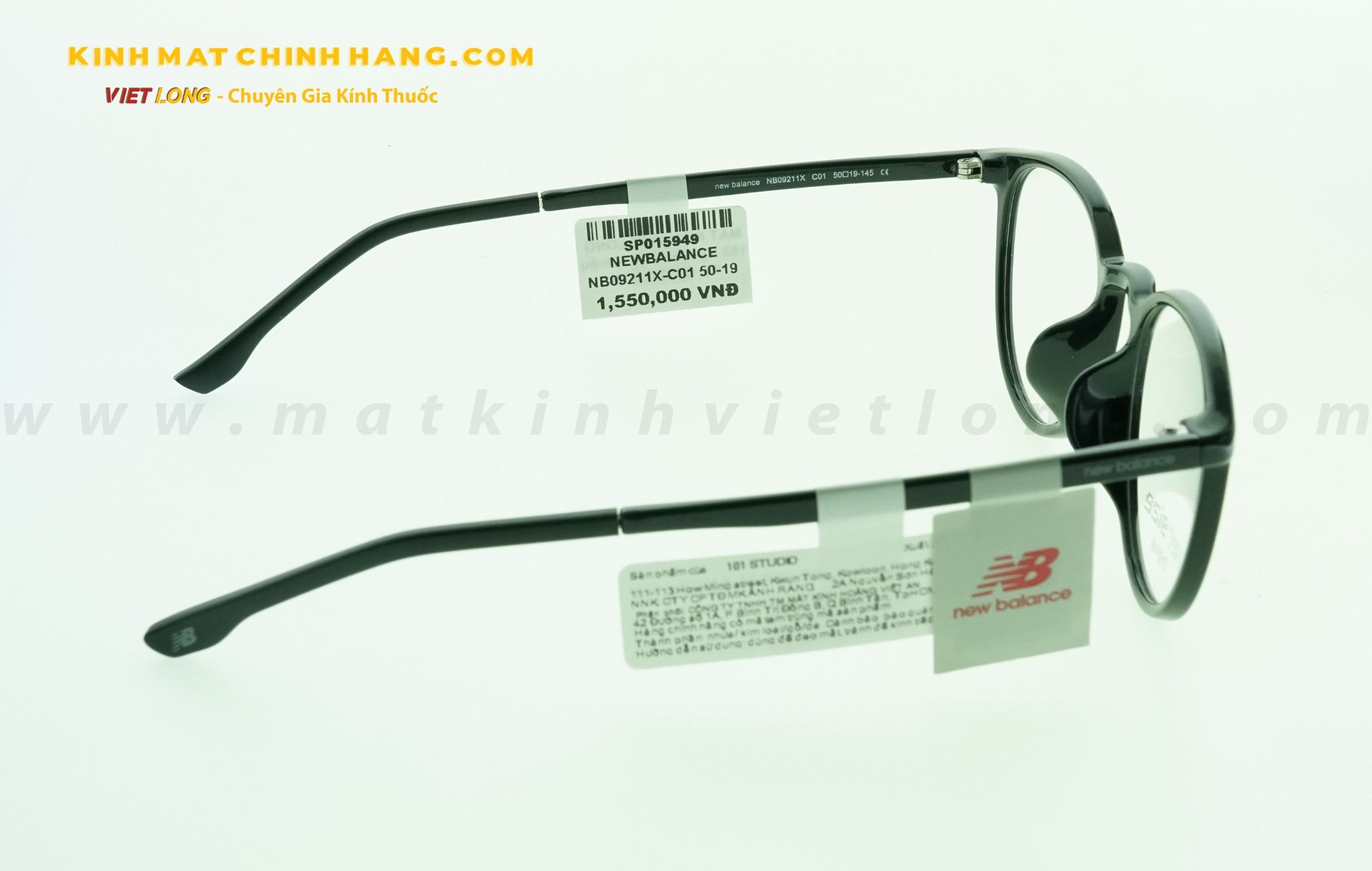  GỌNG KÍNH NEWBALANCE NB09211X-C01 50-19 