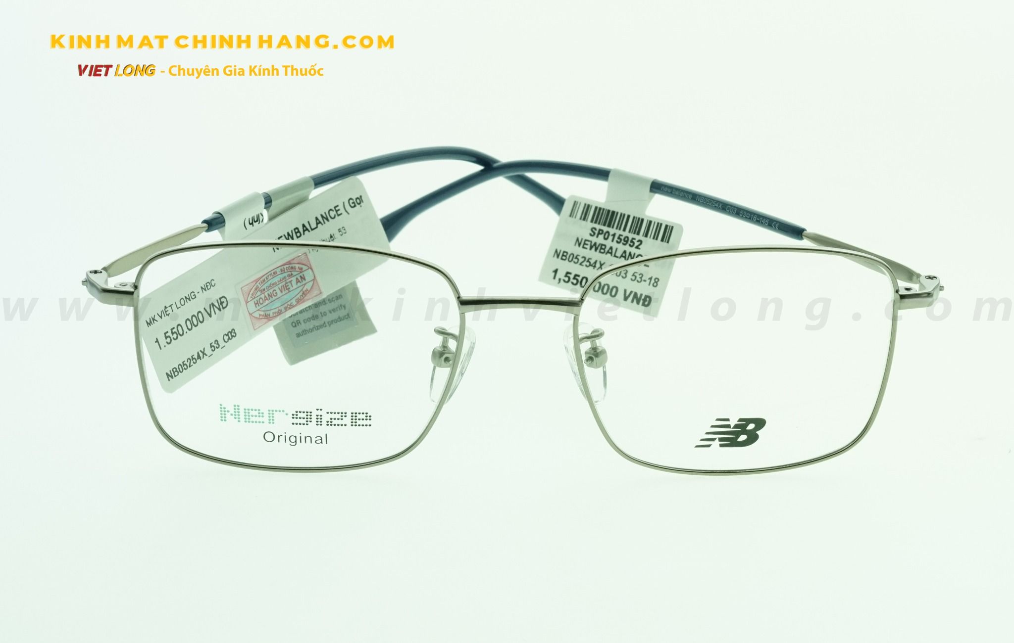  GỌNG KÍNH NEWBALANCE NB05254X-C03 53-18 