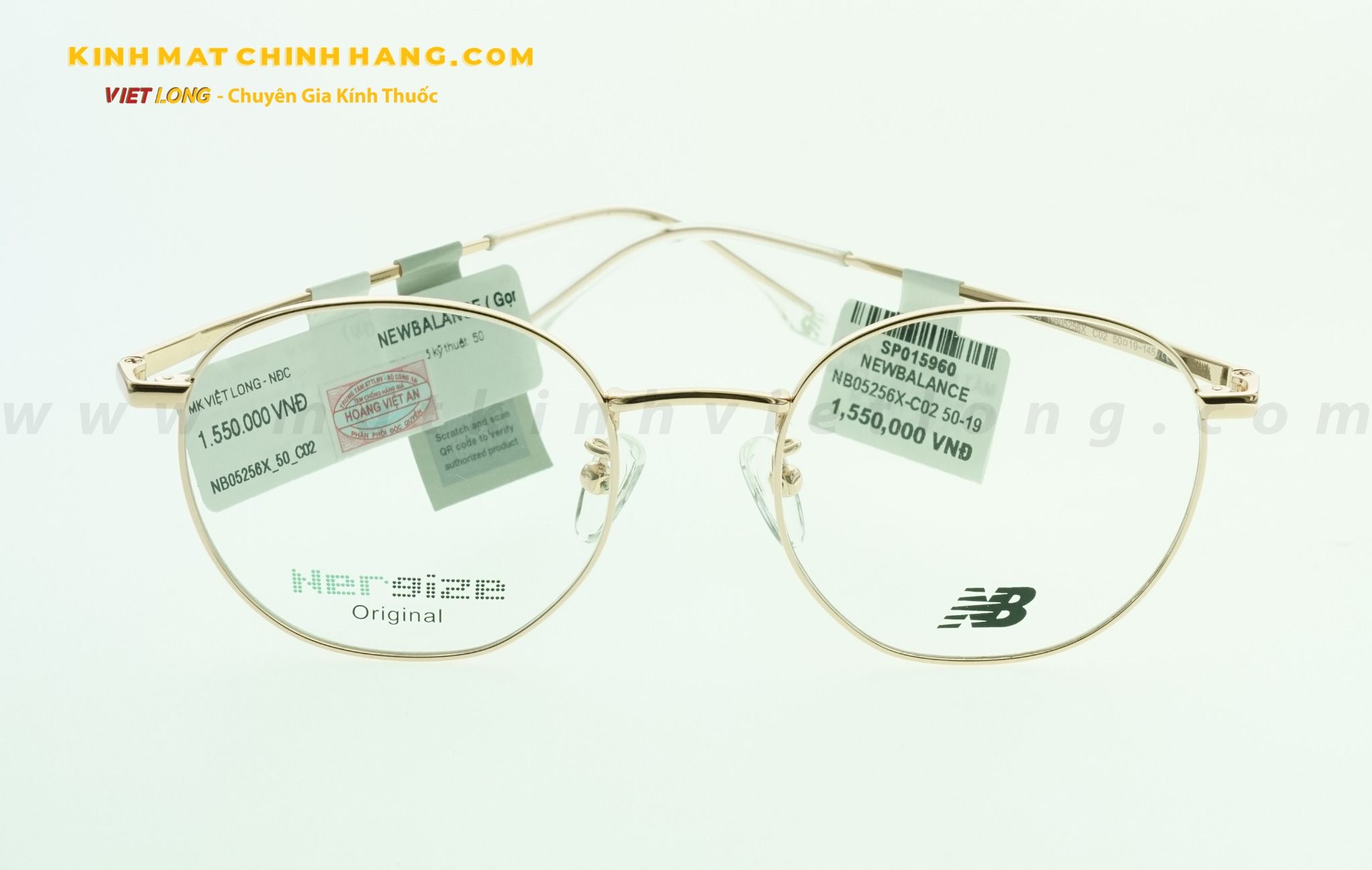  GỌNG KÍNH NEWBALANCE NB05256X-C02 50-19 