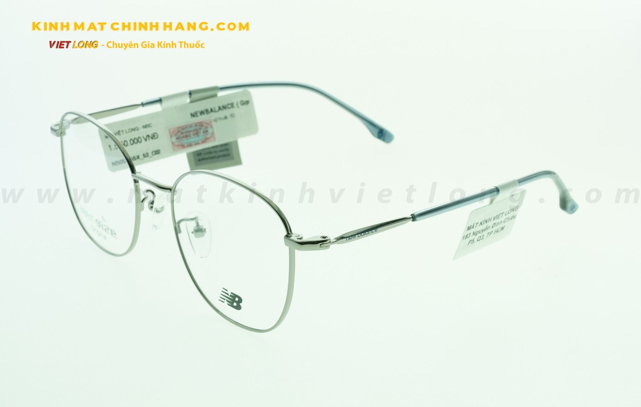  GỌNG KÍNH NEWBALANCE NB05255X-C02 52-19 