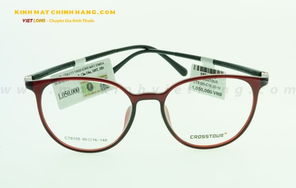  GỌNG KÍNH CROSSTOUR CT8105-C16 50-16 