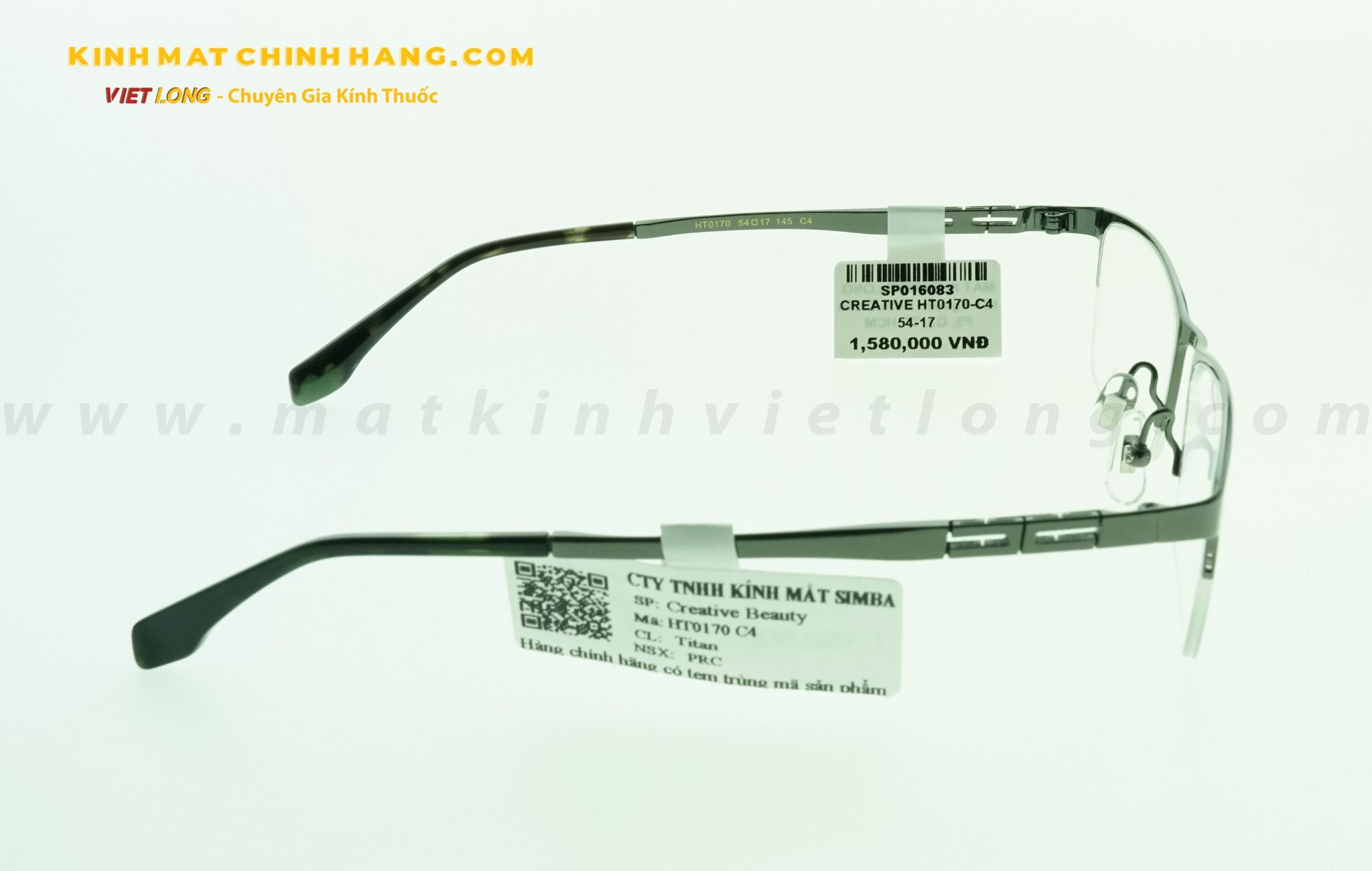  GỌNG KÍNH CREATIVE HT0170-C4 54-17 