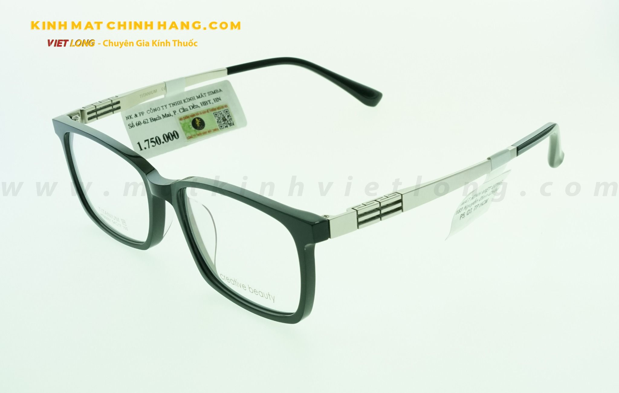  GỌNG KÍNH CREATIVE HTB5001-C3 54-17 