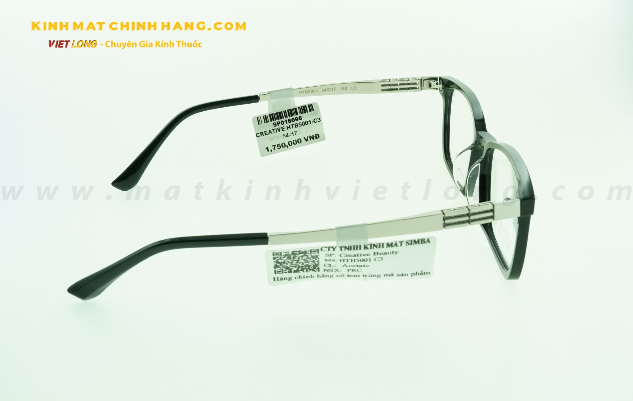  GỌNG KÍNH CREATIVE HTB5001-C3 54-17 