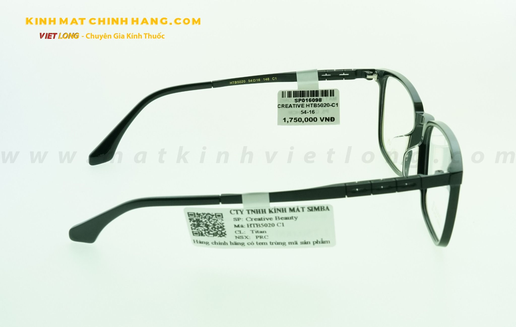  GỌNG KÍNH CREATIVE HTB5020-C1 54-16 