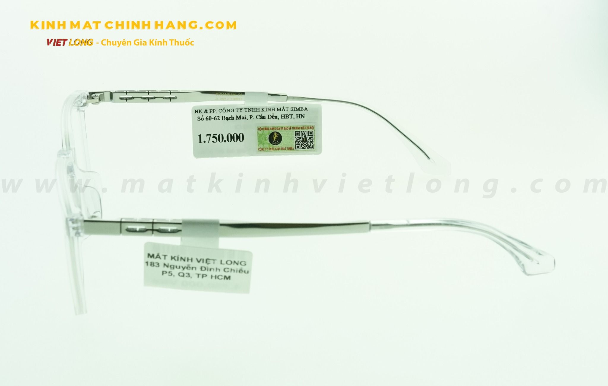  GỌNG KÍNH CREATIVE HTB5020-C4 54-16 