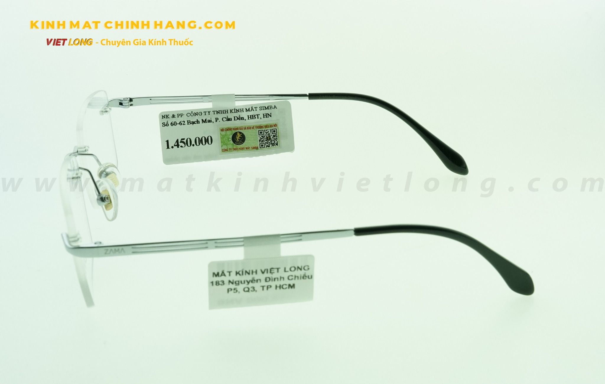  GỌNG KÍNH ZAMA ZB80156-C04 54-18 