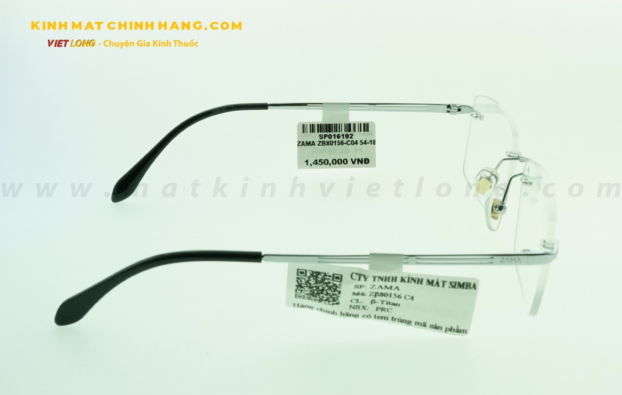  GỌNG KÍNH ZAMA ZB80156-C04 54-18 