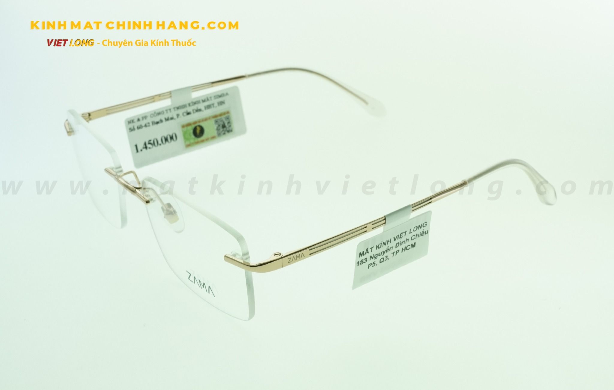  GỌNG KÍNH ZAMA ZB80156-C03 54-18 