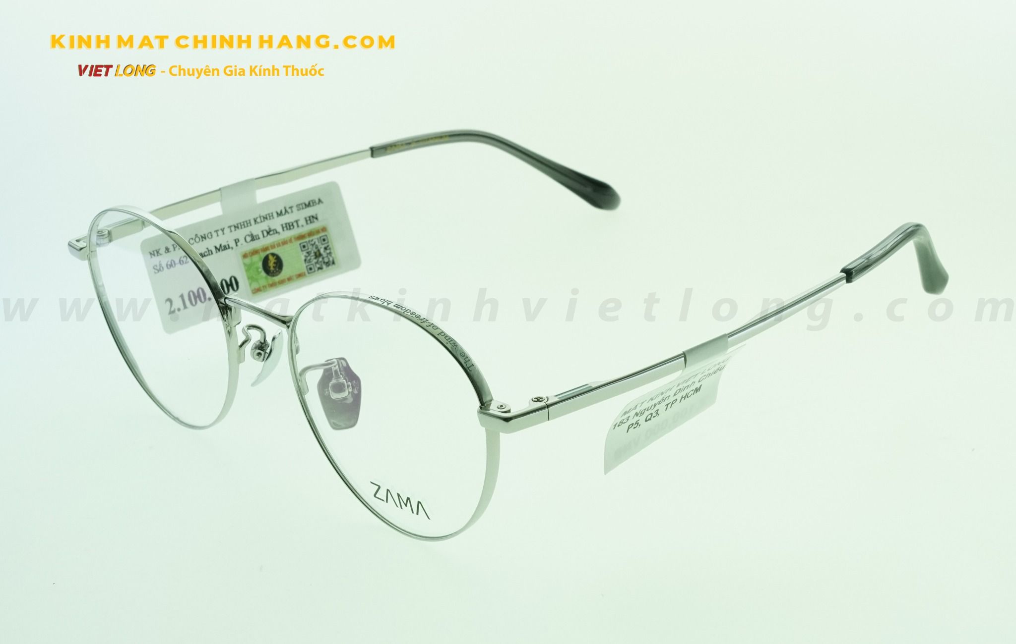  GỌNG KÍNH ZAMA ZB80241-C3 48-18 