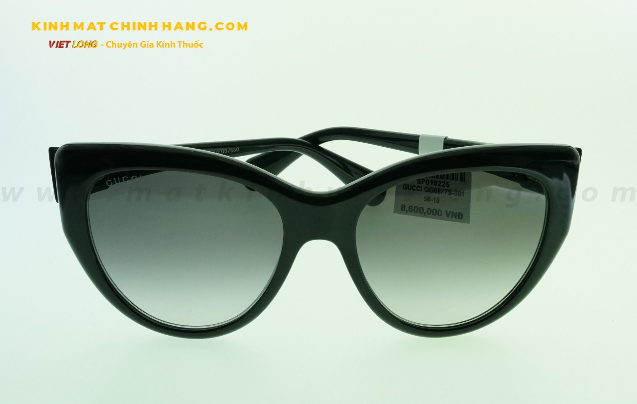  KÍNH MÁT GUCCI GG0877S-001 56-18 