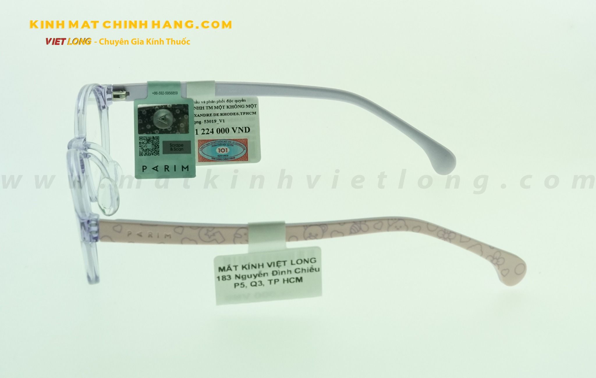  GỌNG KÍNH PARIM 53019-V1 48-17 