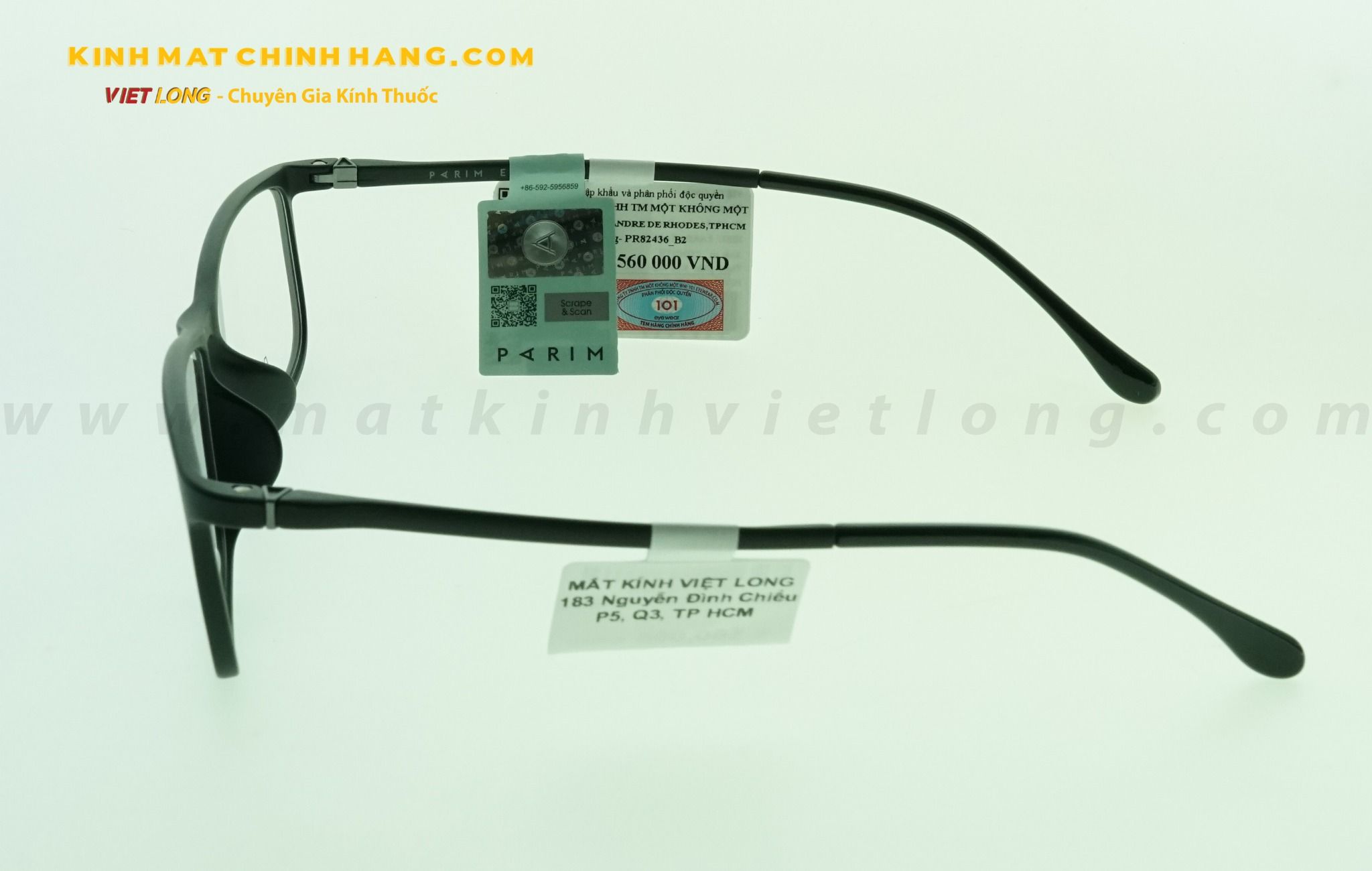  GỌNG KÍNH PARIM PR82436-B2 55-14 