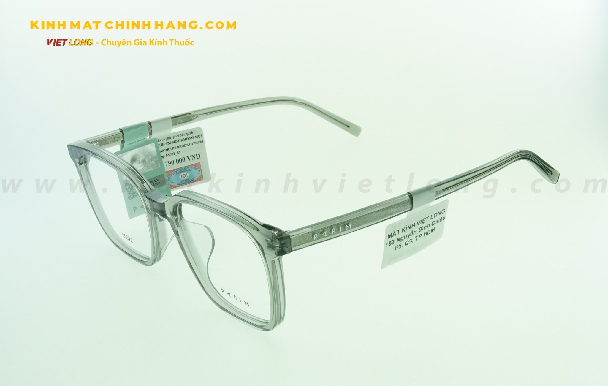  GỌNG KÍNH PARIM 85022-S1 52-20 