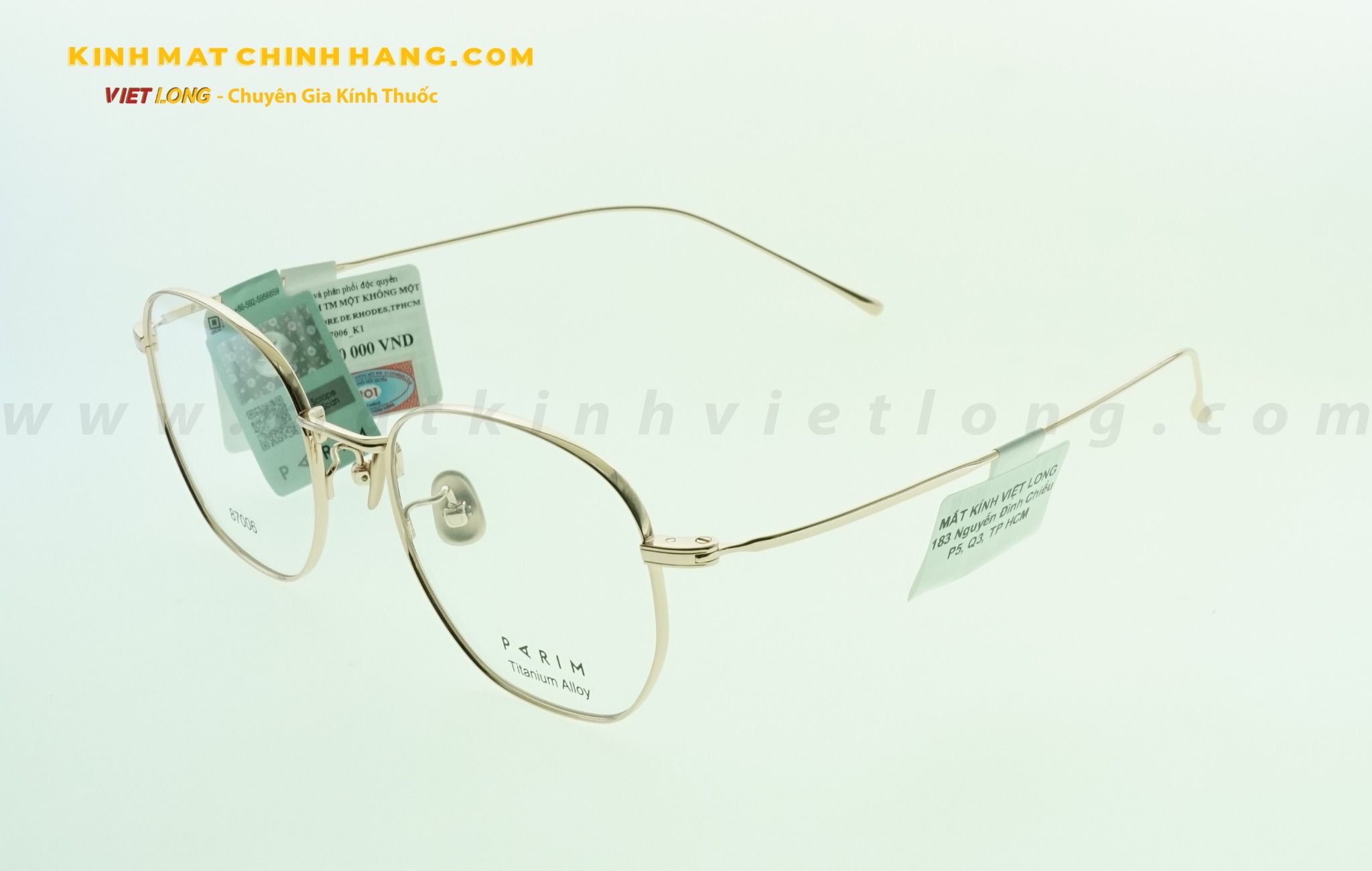  GỌNG KÍNH PARIM 87006-K1 50-20 