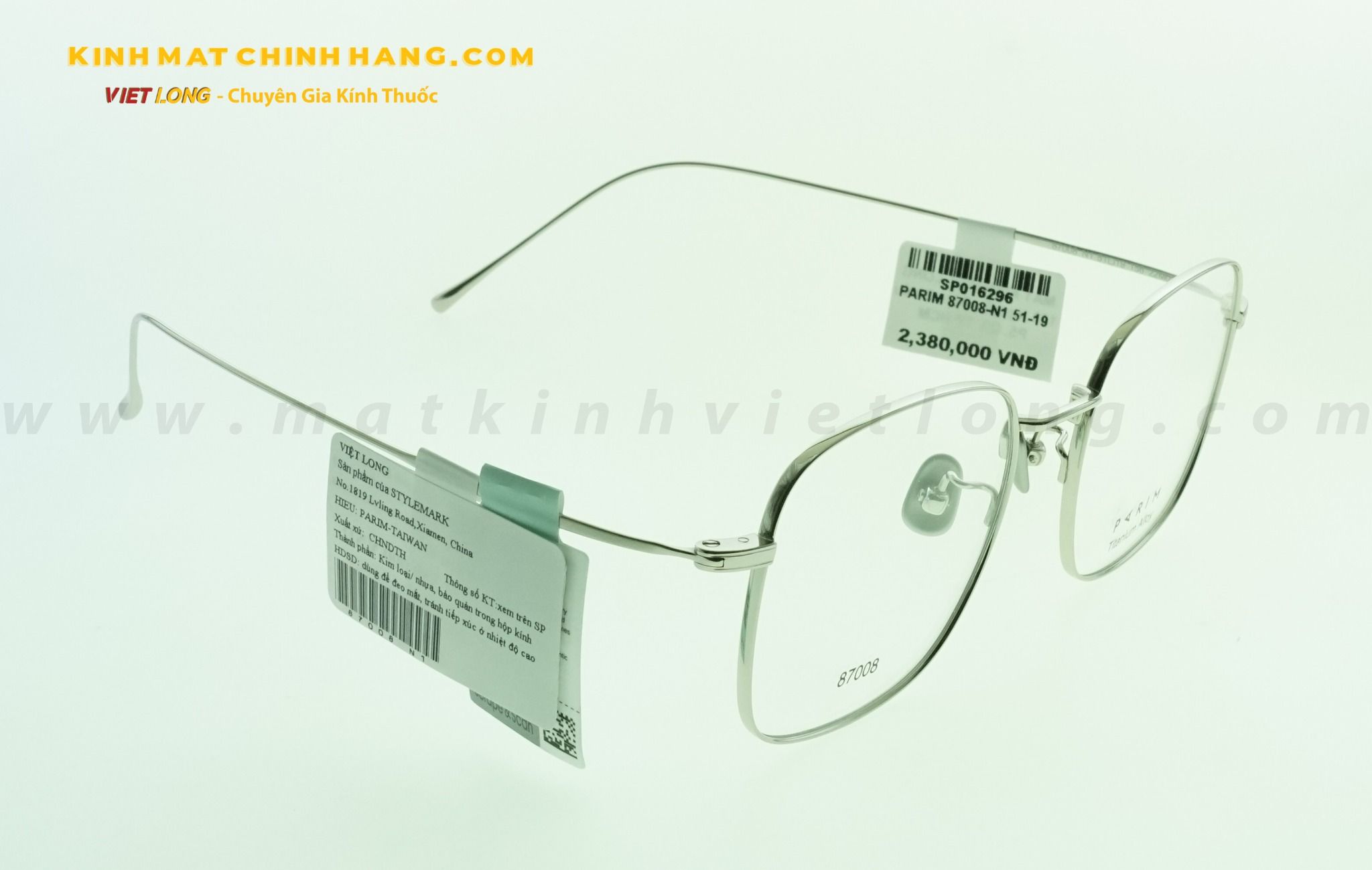  GỌNG KÍNH PARIM 87008-N1 51-19 