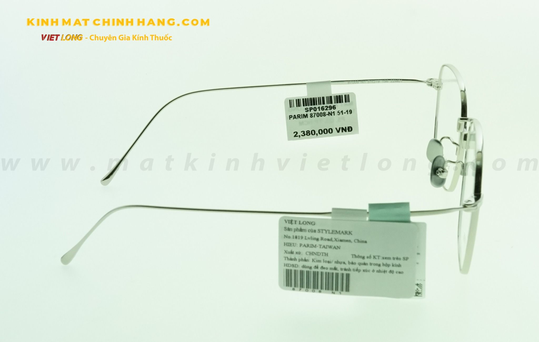  GỌNG KÍNH PARIM 87008-N1 51-19 