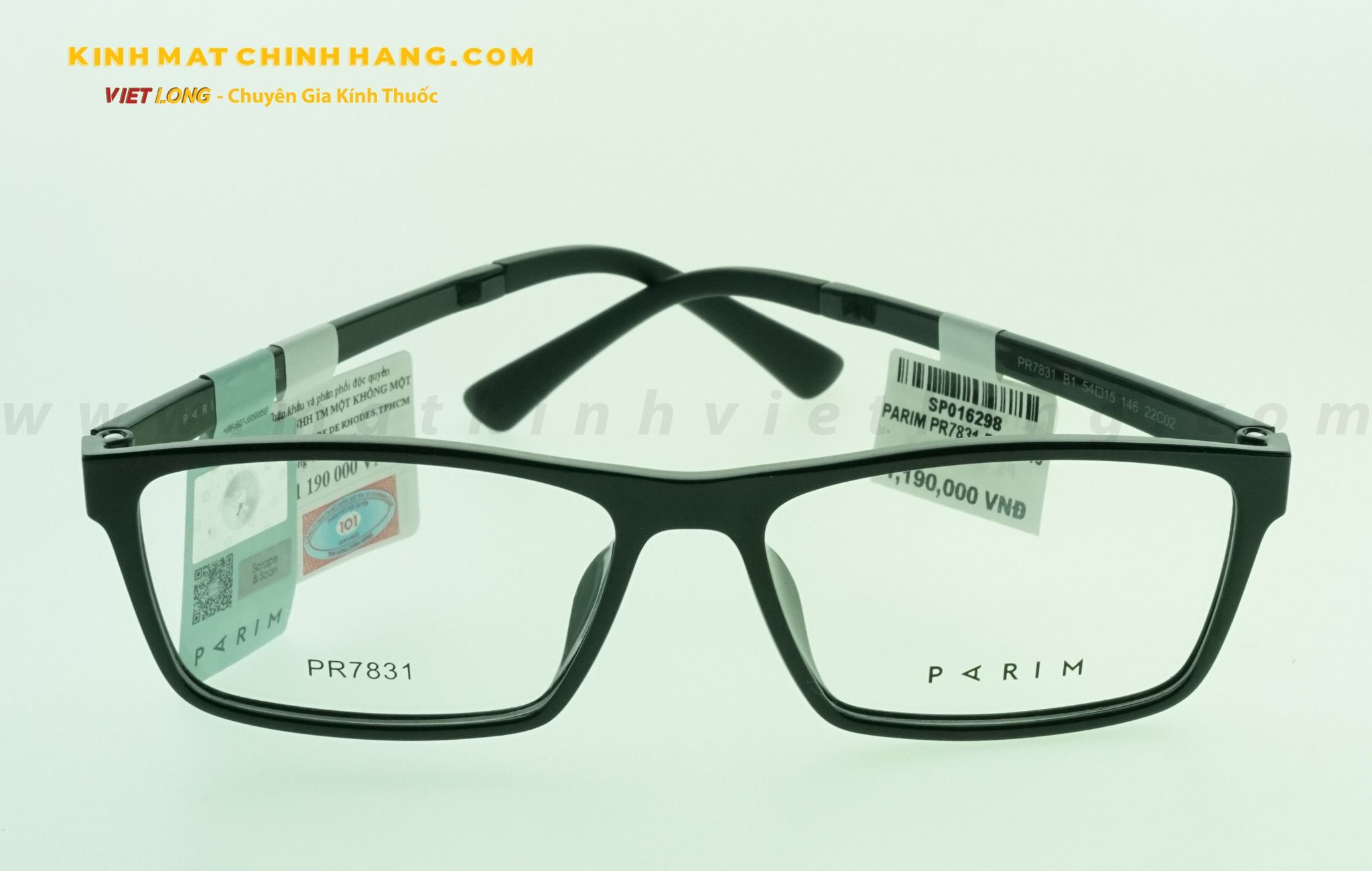  GỌNG KÍNH PARIM PR7831-B1 54-15 