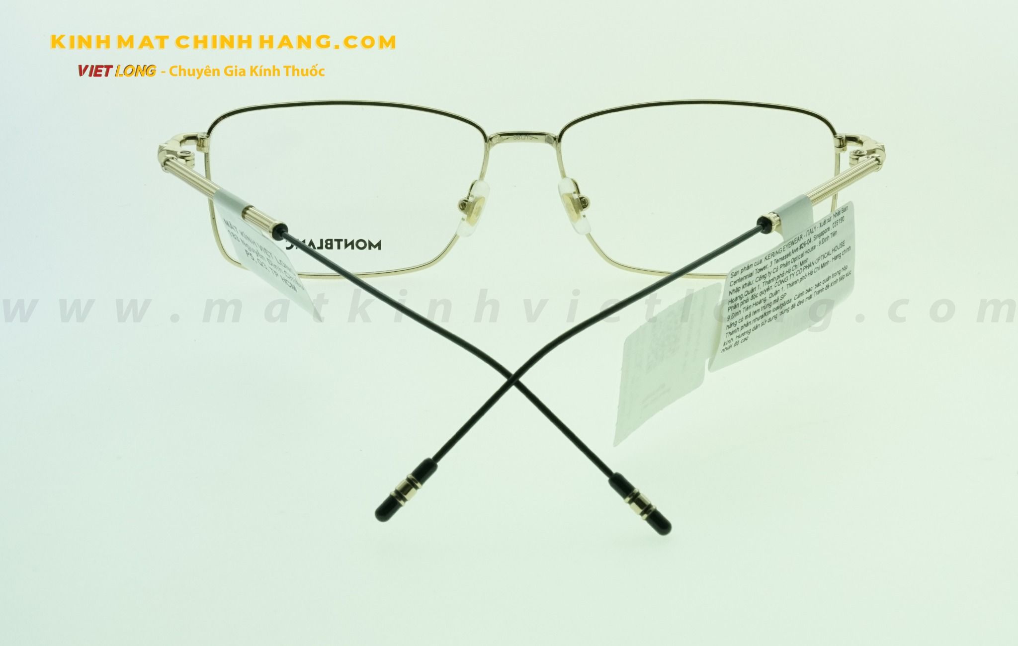  GỌNG KÍNH MONTBLANC MB0039O-002 58-15 