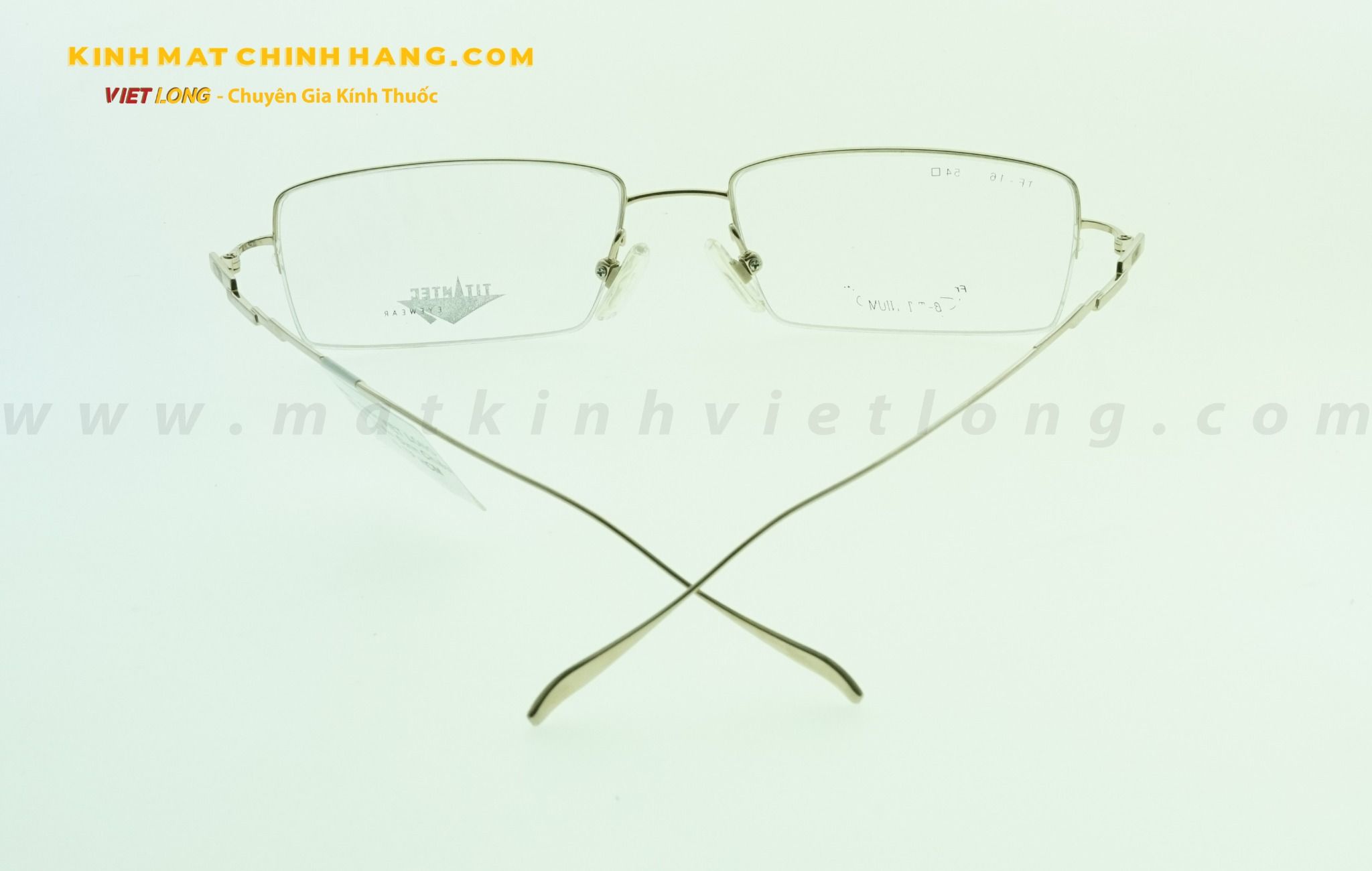  GỌNG KÍNH TITANTEC TF1603-C01 55-17 