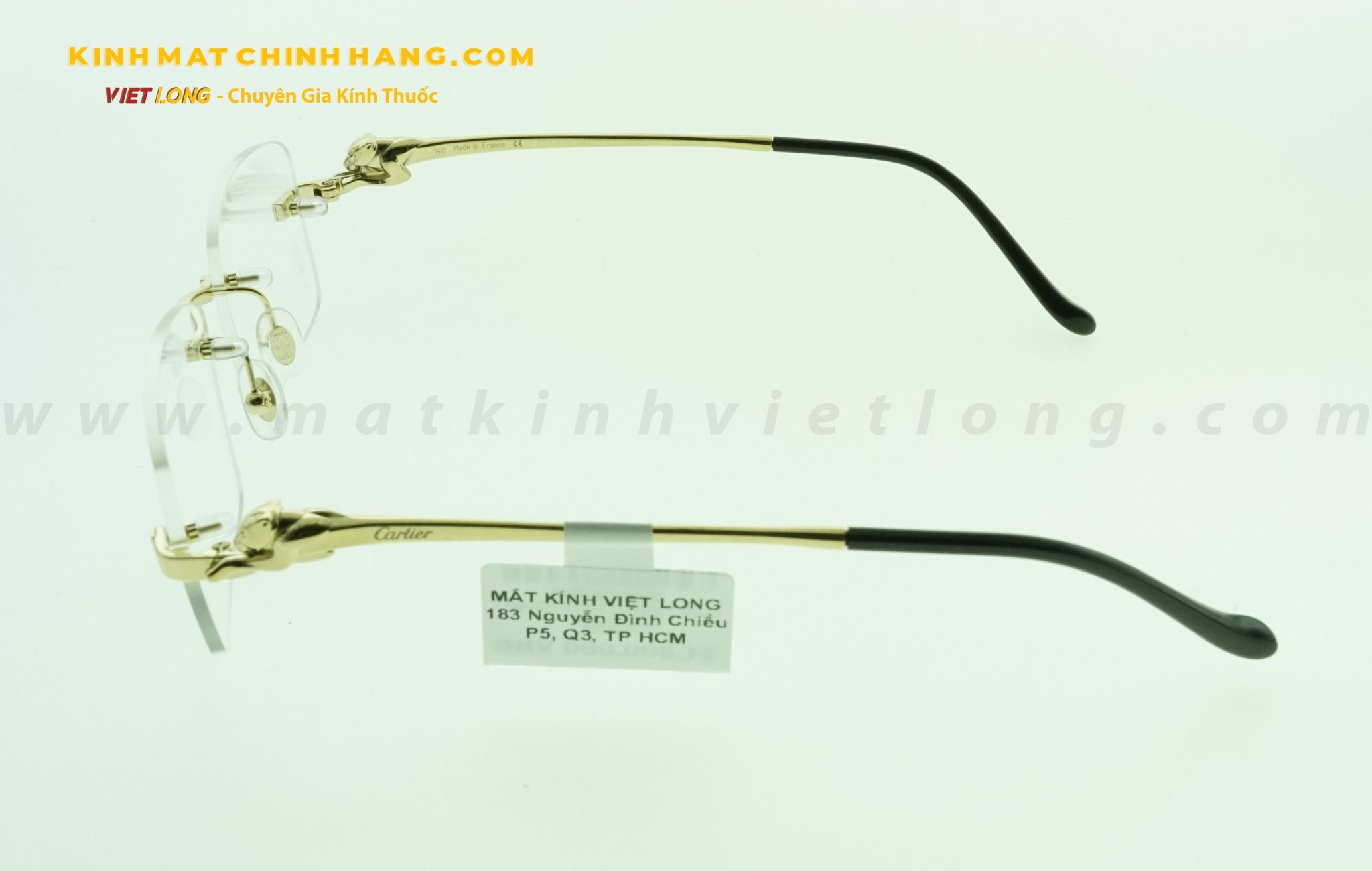  GỌNG KÍNH CARTIER CT0281O-001 54-18 