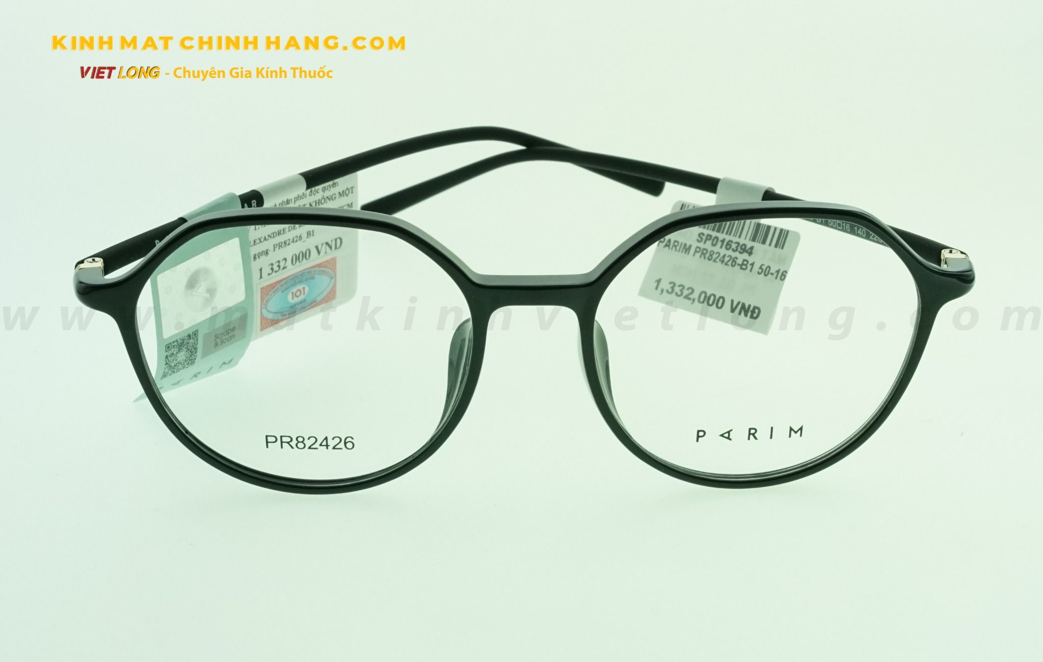  GỌNG KÍNH PARIM PR82426-B1 50-16 