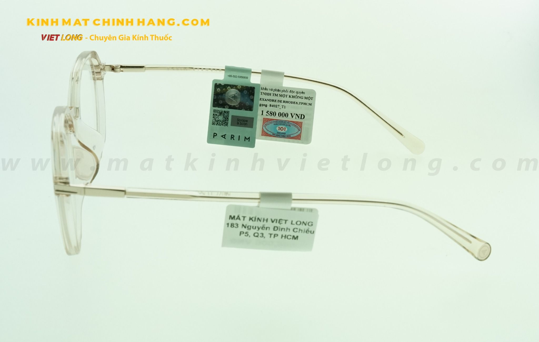  GỌNG KÍNH PARIM 84027-T1 52-19 