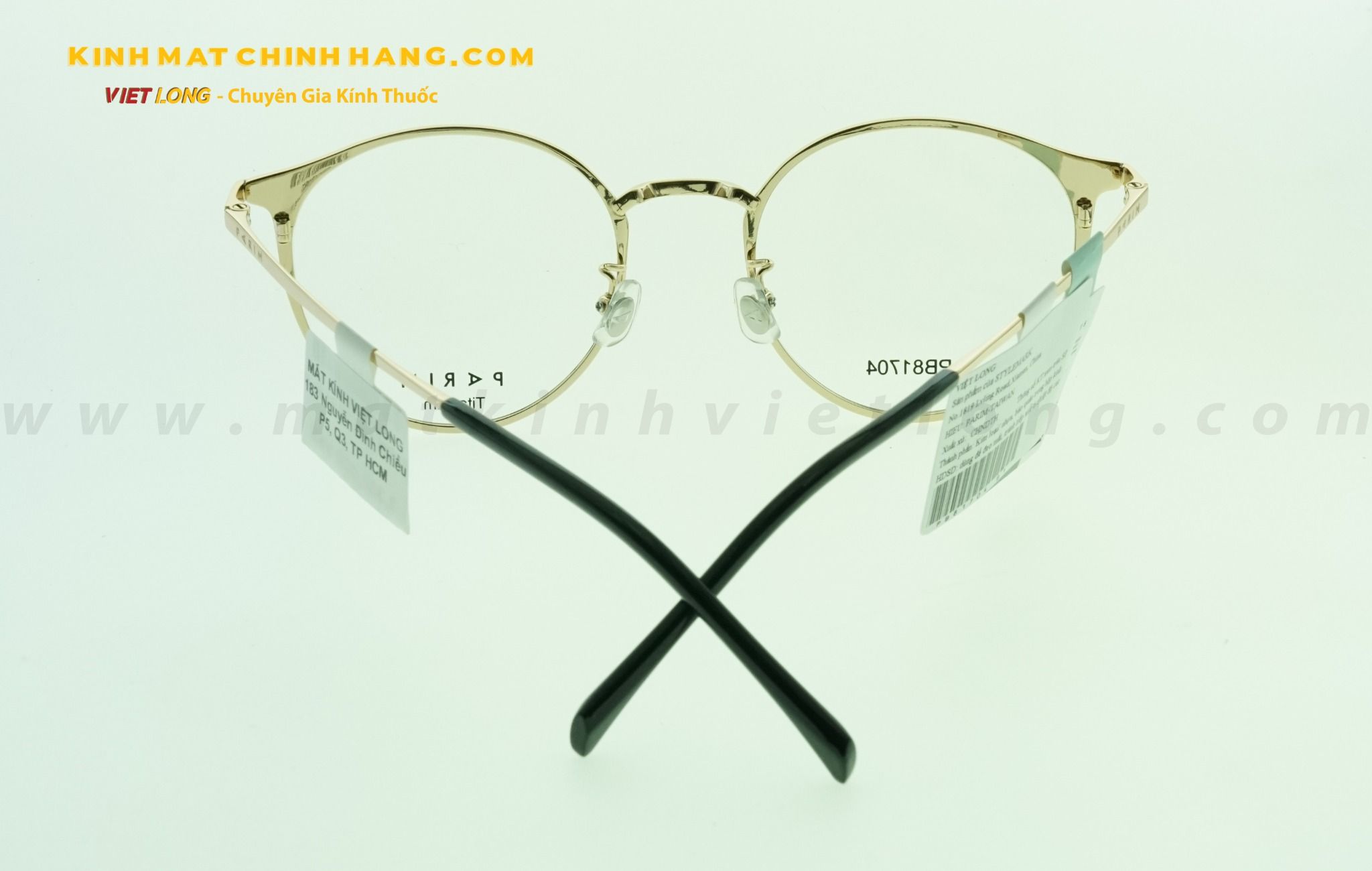  GỌNG KÍNH PARIM PB81704-B1 50-20 