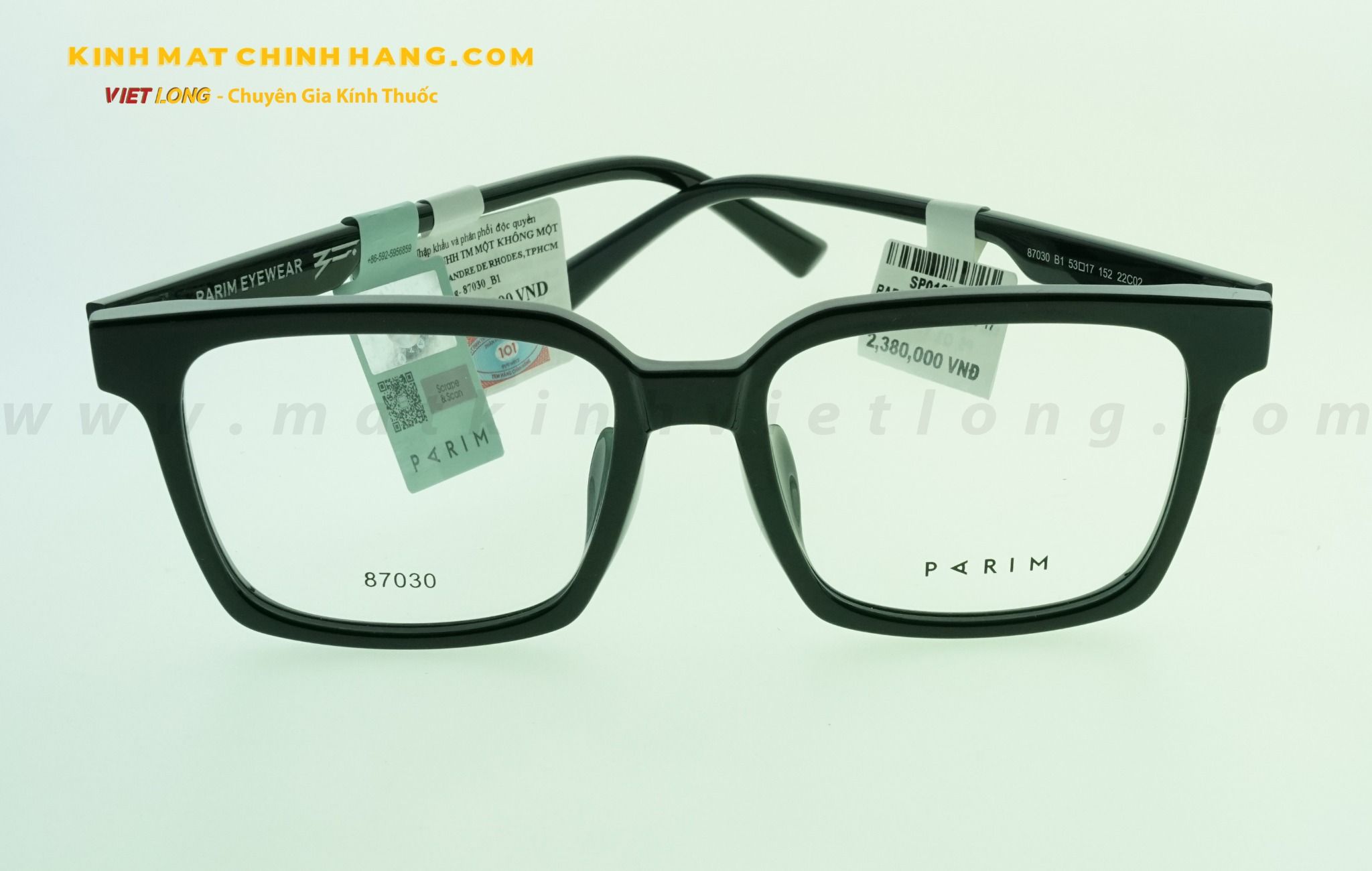  GỌNG KÍNH PARIM 87030-B1 53-17 