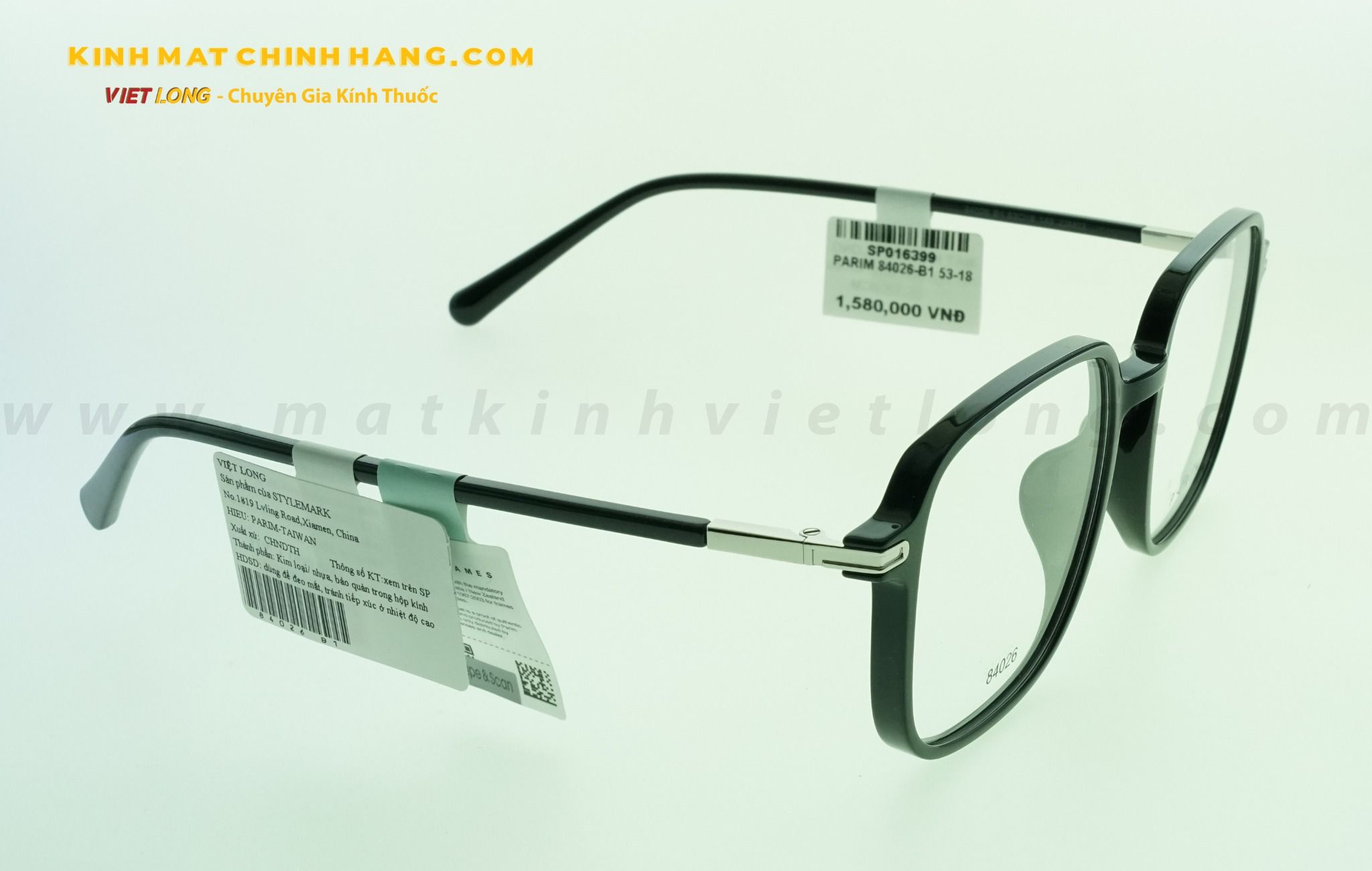  GỌNG KÍNH PARIM 84026-B1 53-18 